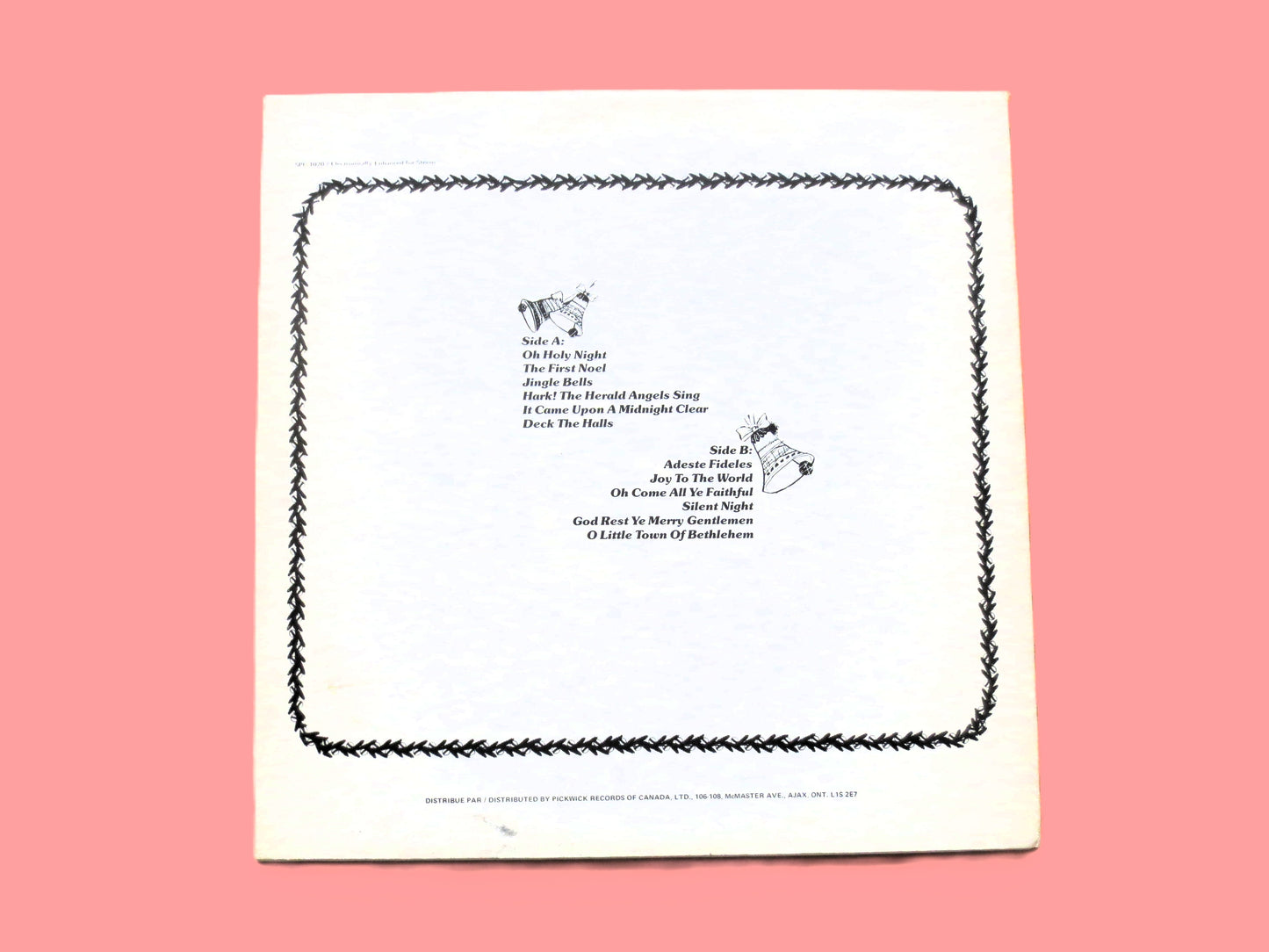 CHRISTMAS ORGAN and CHIMES, Jesse Crawford Album, 1967 Records, Christmas Music