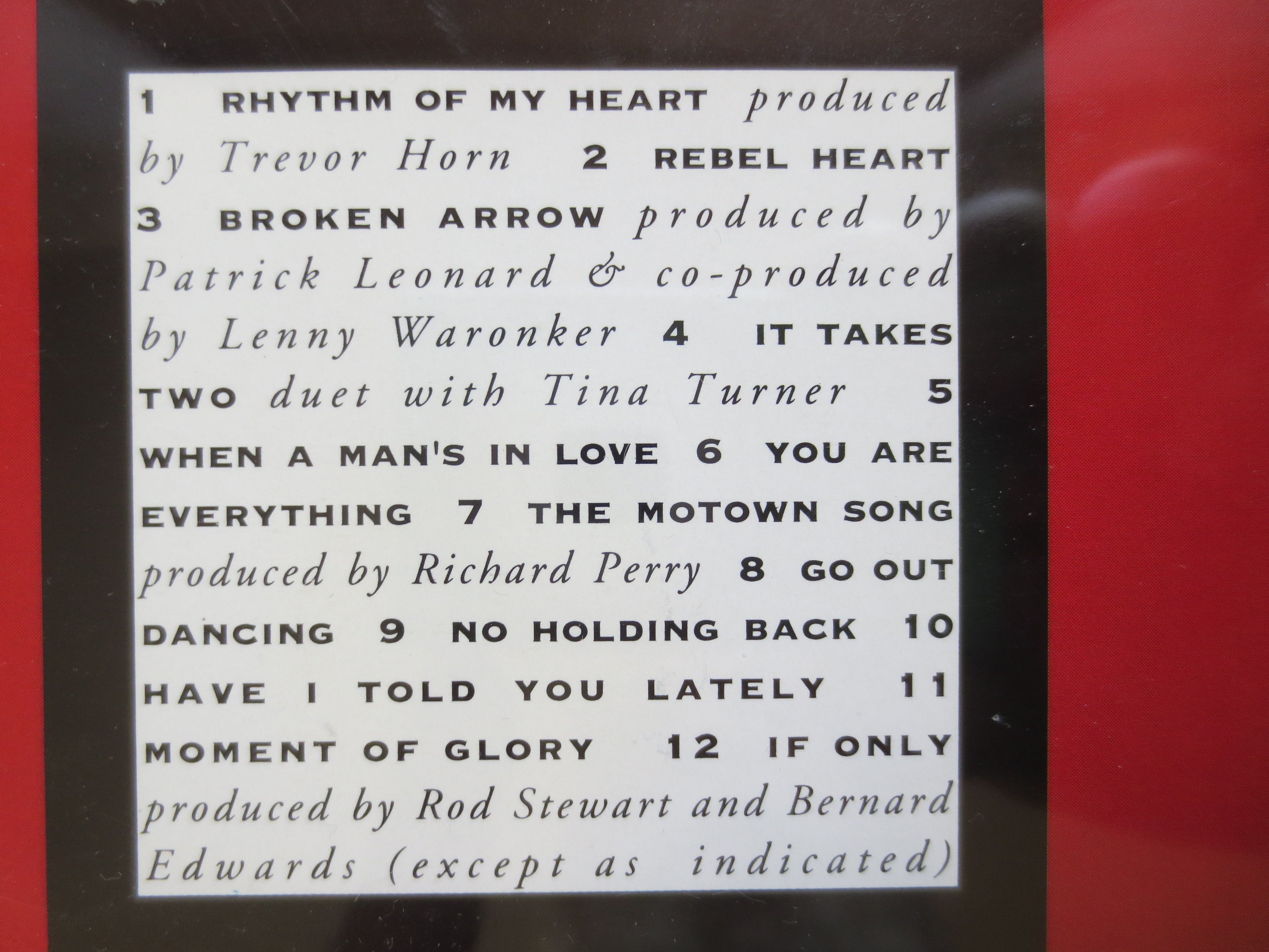 Rod Stewart – Vagabond Heart (1991) CD