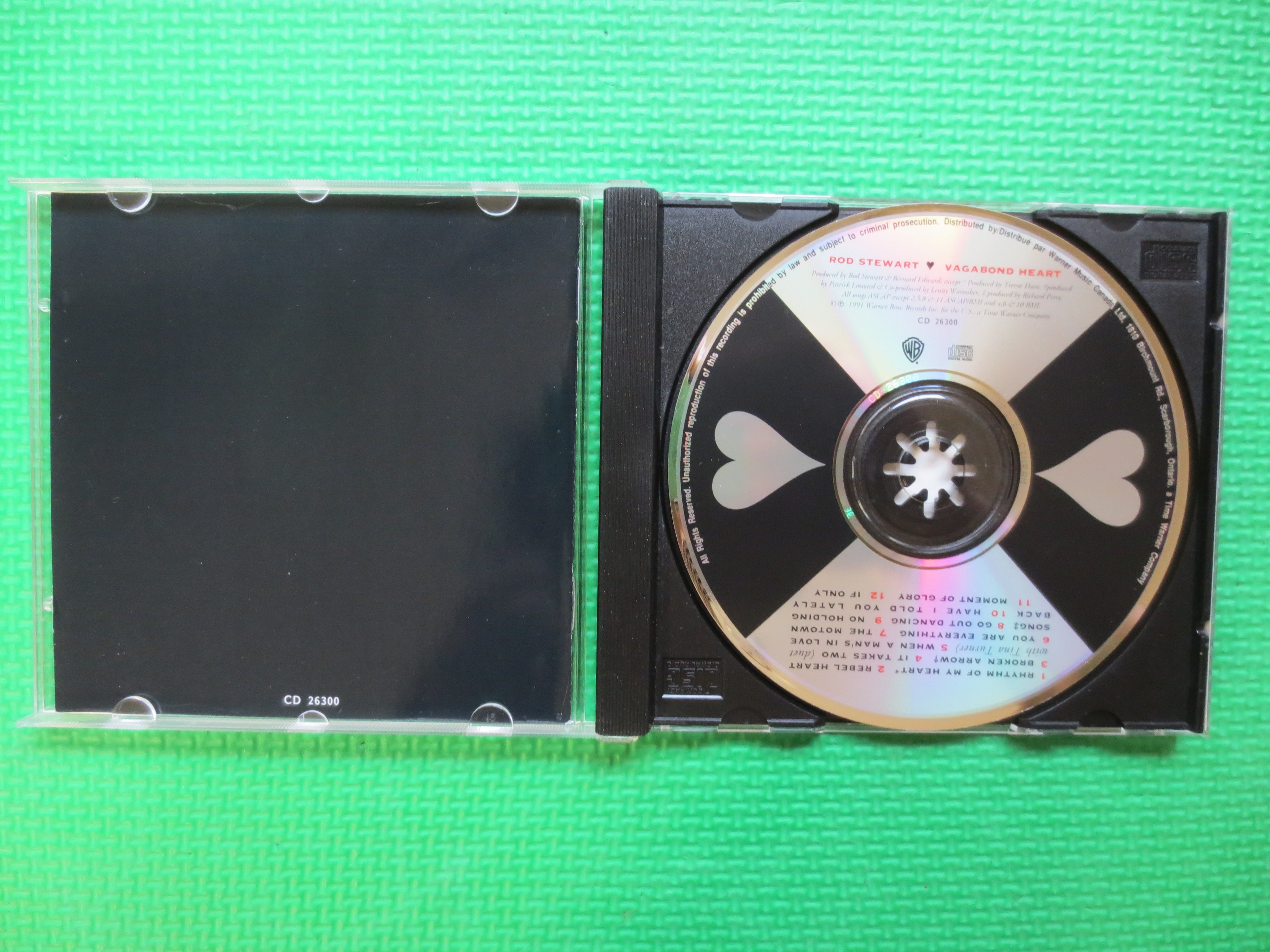 Rod Stewart – Vagabond Heart (1991) CD