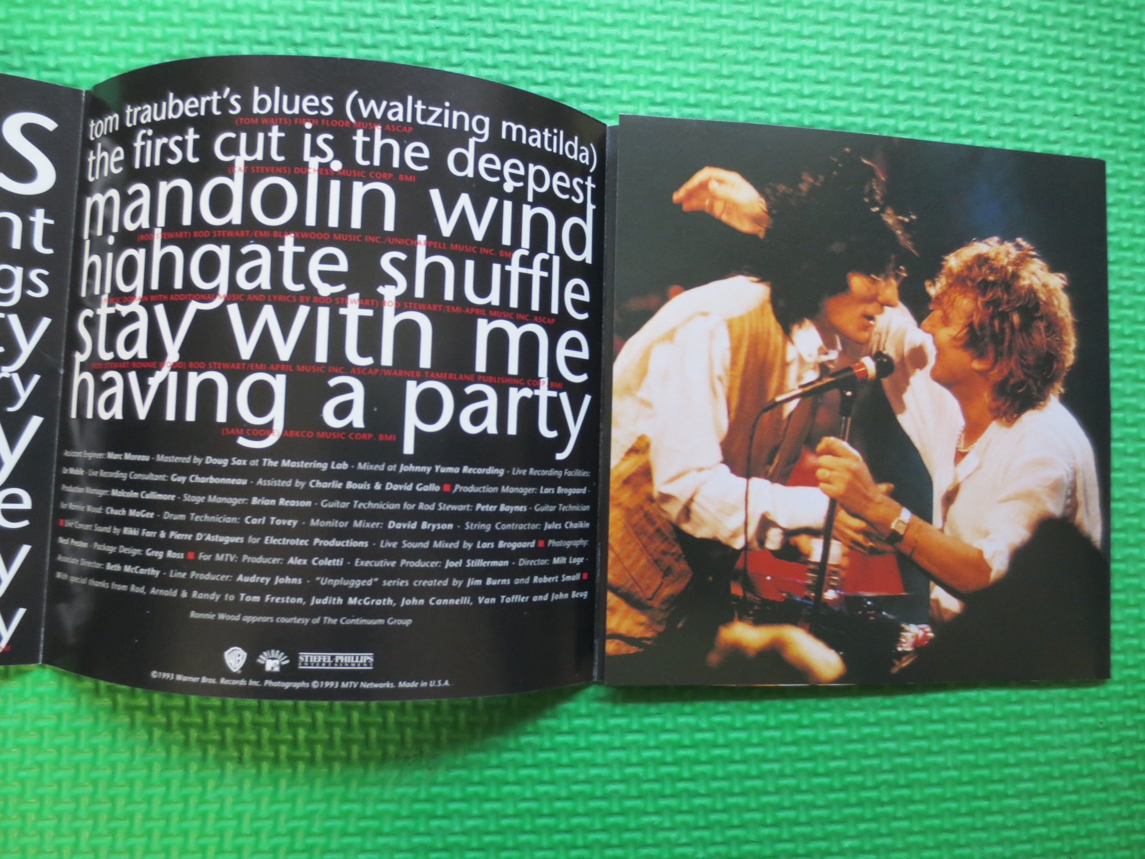 Rod Stewart – Unplugged… and Seated (1993) CD