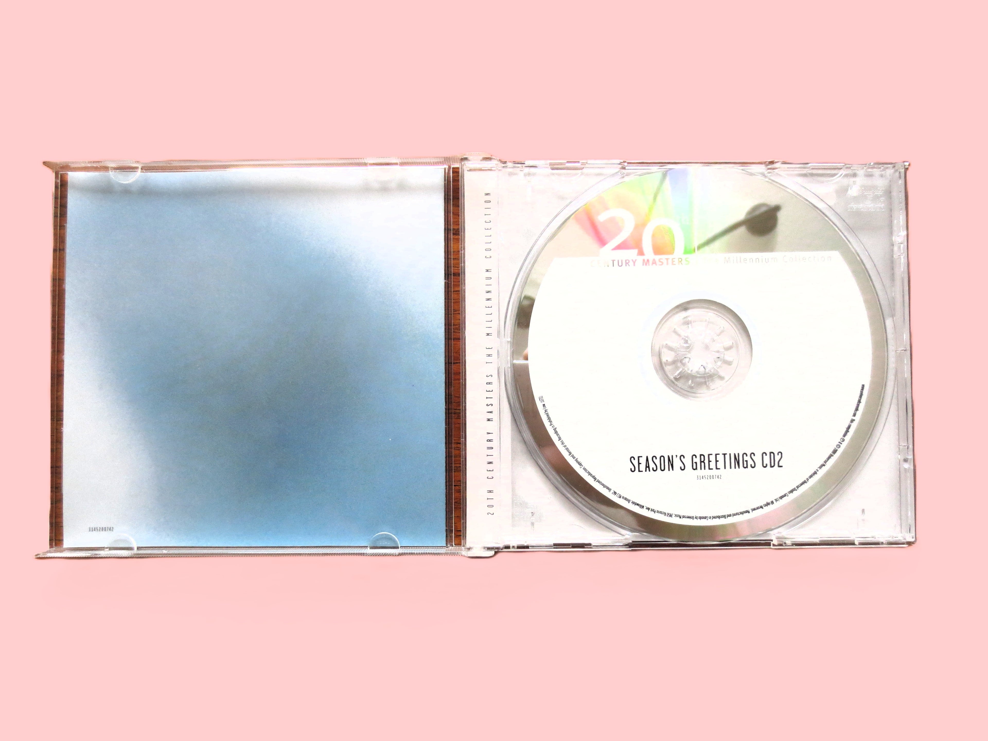 CHRISTMAS Cd, SEASON'S GREETINGS, 20th Century Masters, Disc 2, 2000 Recording, Vintage Cd