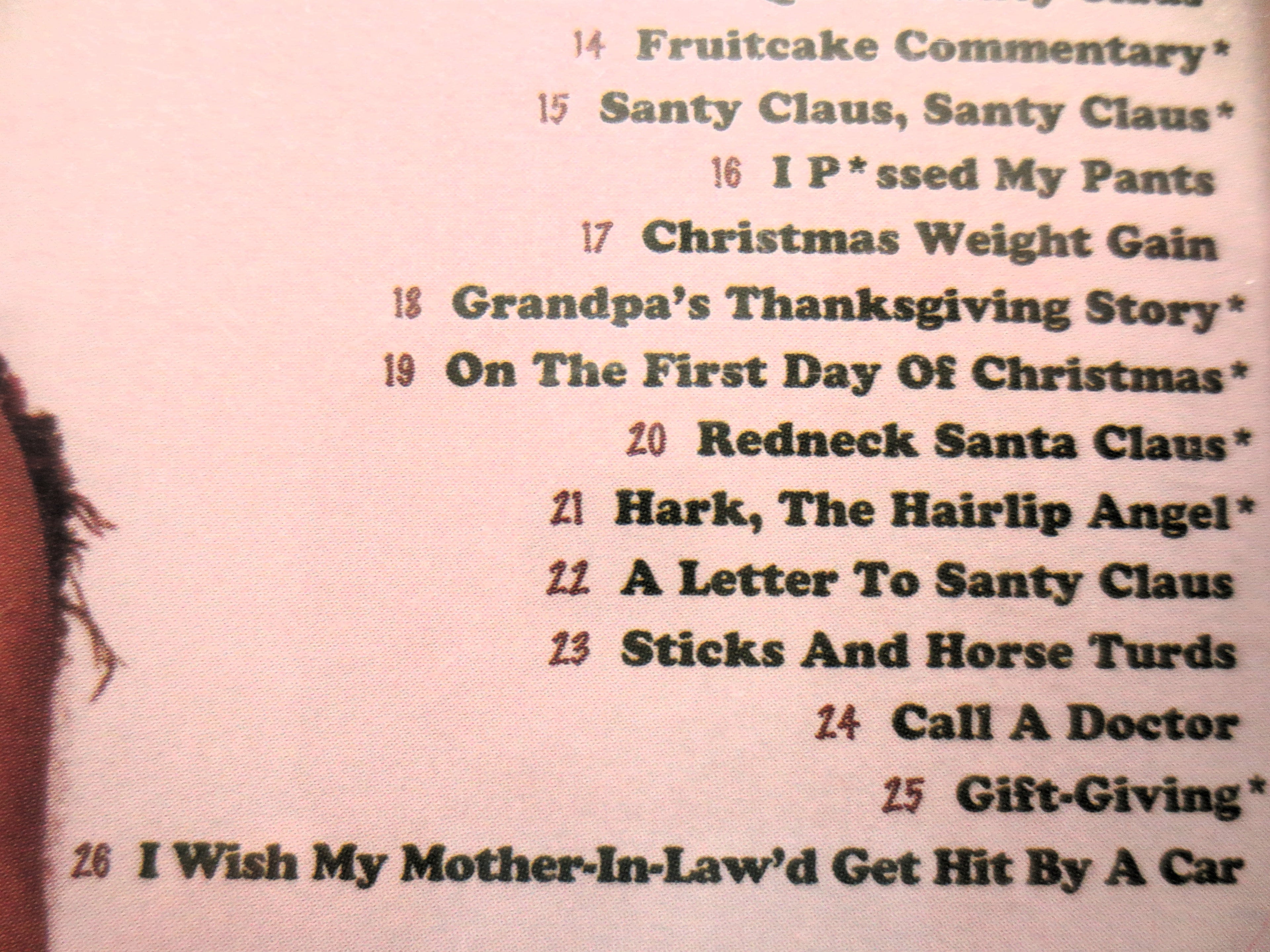 LARRY CABLE GUY, Christmas Cd, 2004 Recording, Vintage Cd, Novelty Disc