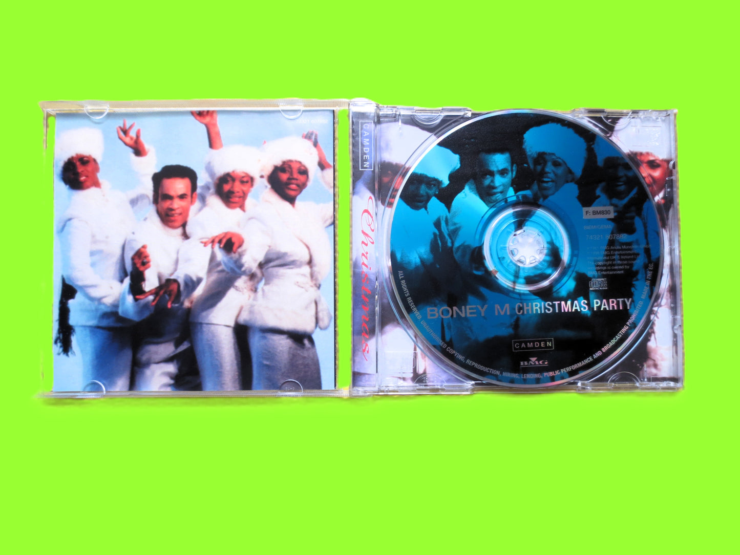 BONEY M, CHRISTMAS PARTY, Christmas Songs, Vintage 1998 Cd