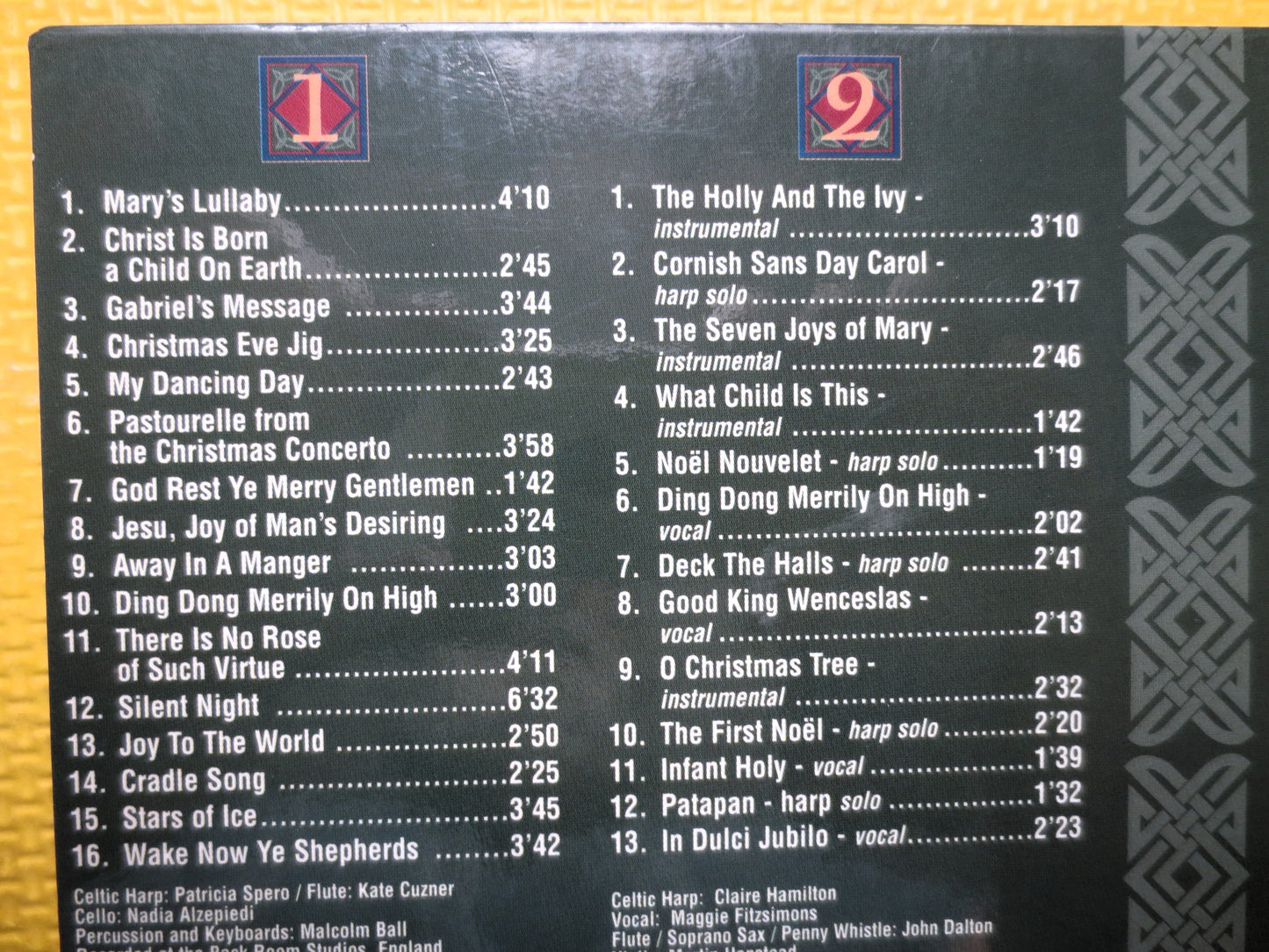 CELTIC CHRISTMAS, 2 Cd Boxed Set, CHRISTMAS Music, Yuletide Songs