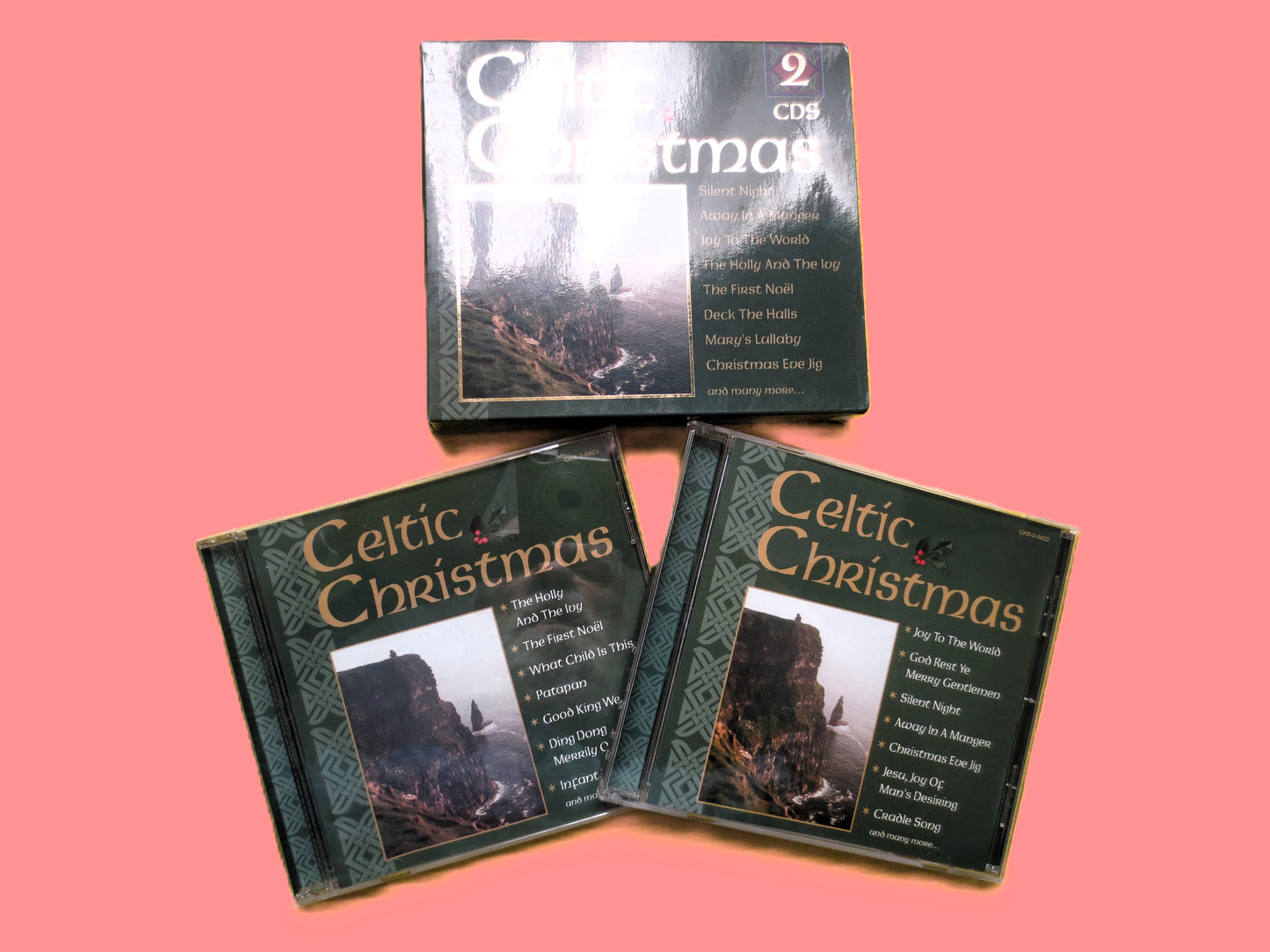 CELTIC CHRISTMAS, 2 Cd Boxed Set, CHRISTMAS Music, Yuletide Songs
