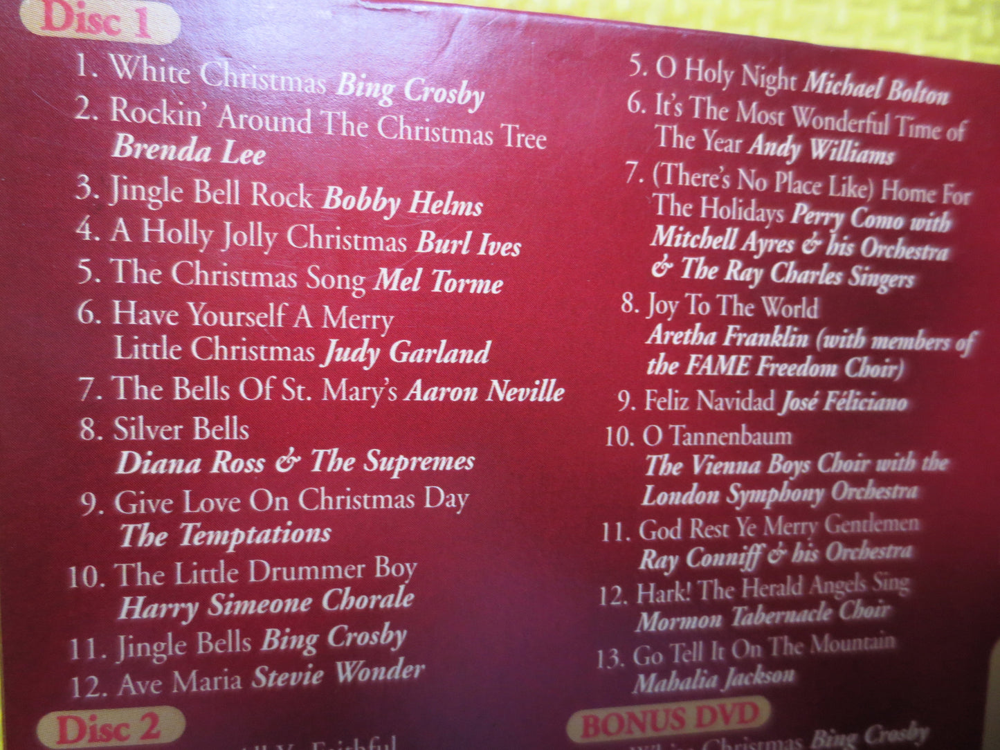 NIGHT Before CHRISTMAS, 2 Cd Boxed Set, CHRISTMAS Music, Yuletide Songs, 2005 Cd