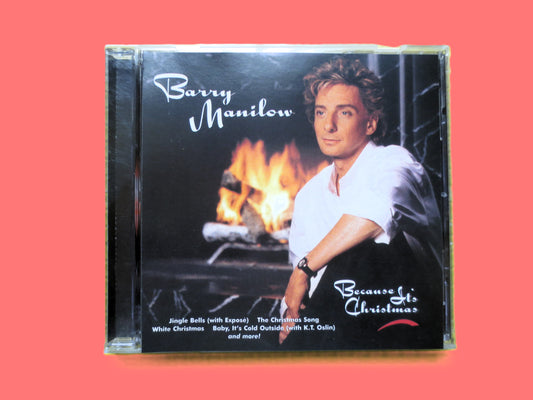 BARRY MANILOW CHRISTMAS Songs, 1990 Vintage Cd, Christmas Album