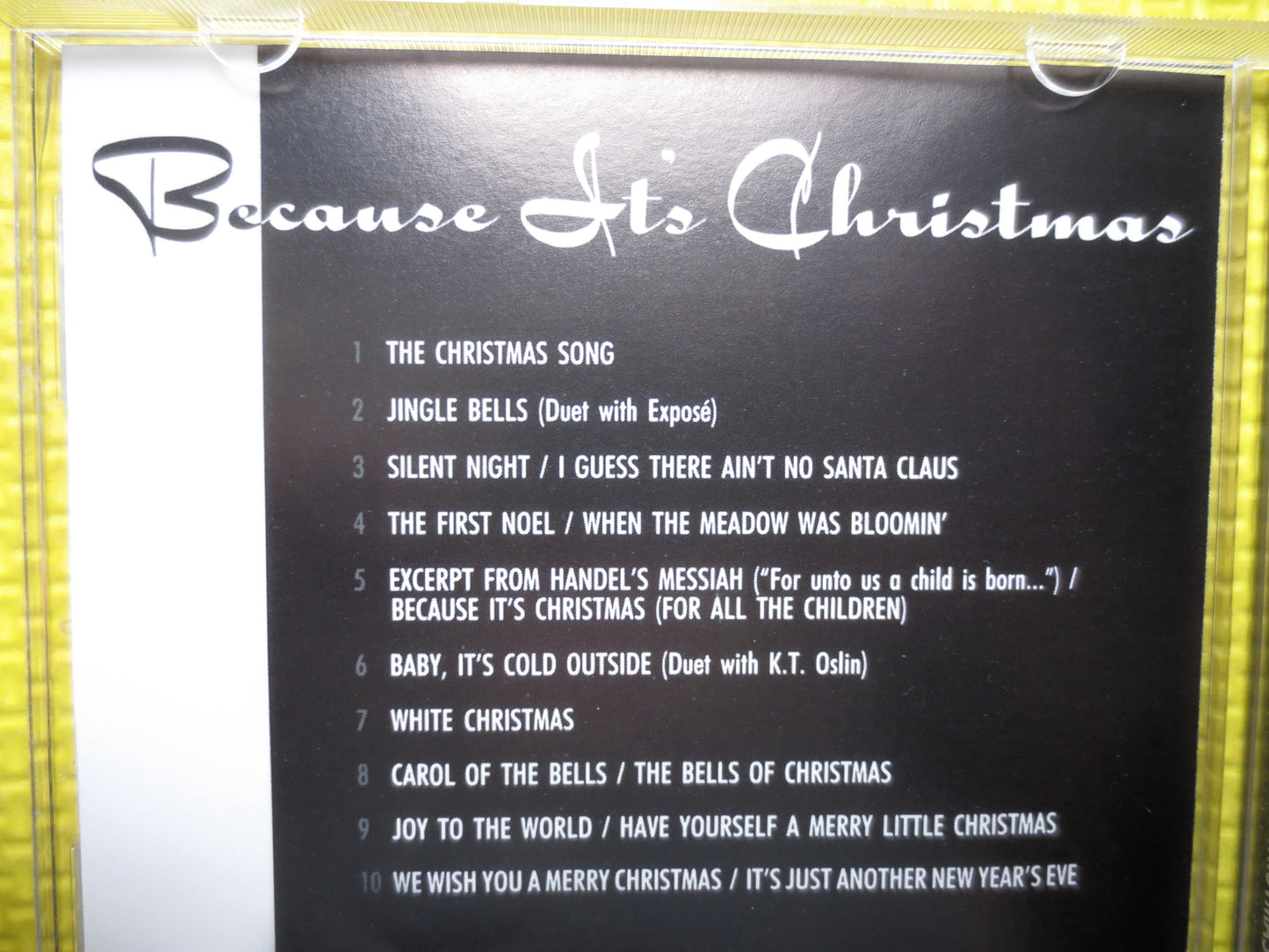 BARRY MANILOW CHRISTMAS Songs, 1990 Vintage Cd, Christmas Album