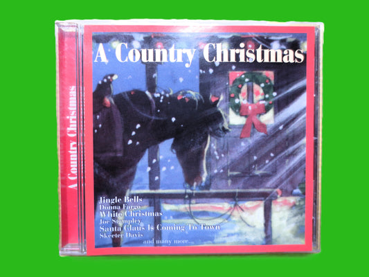 A COUNTRY CHRISTMAS, 1998 Vintage Cd, Christmas Album, Gene Autry