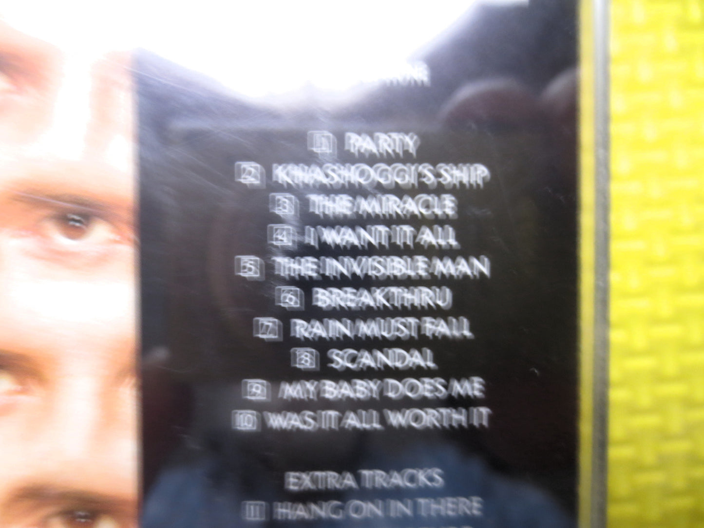 QUEEN, The MIRACLE, 1989 Cd, Rock Album, Vintage Queen