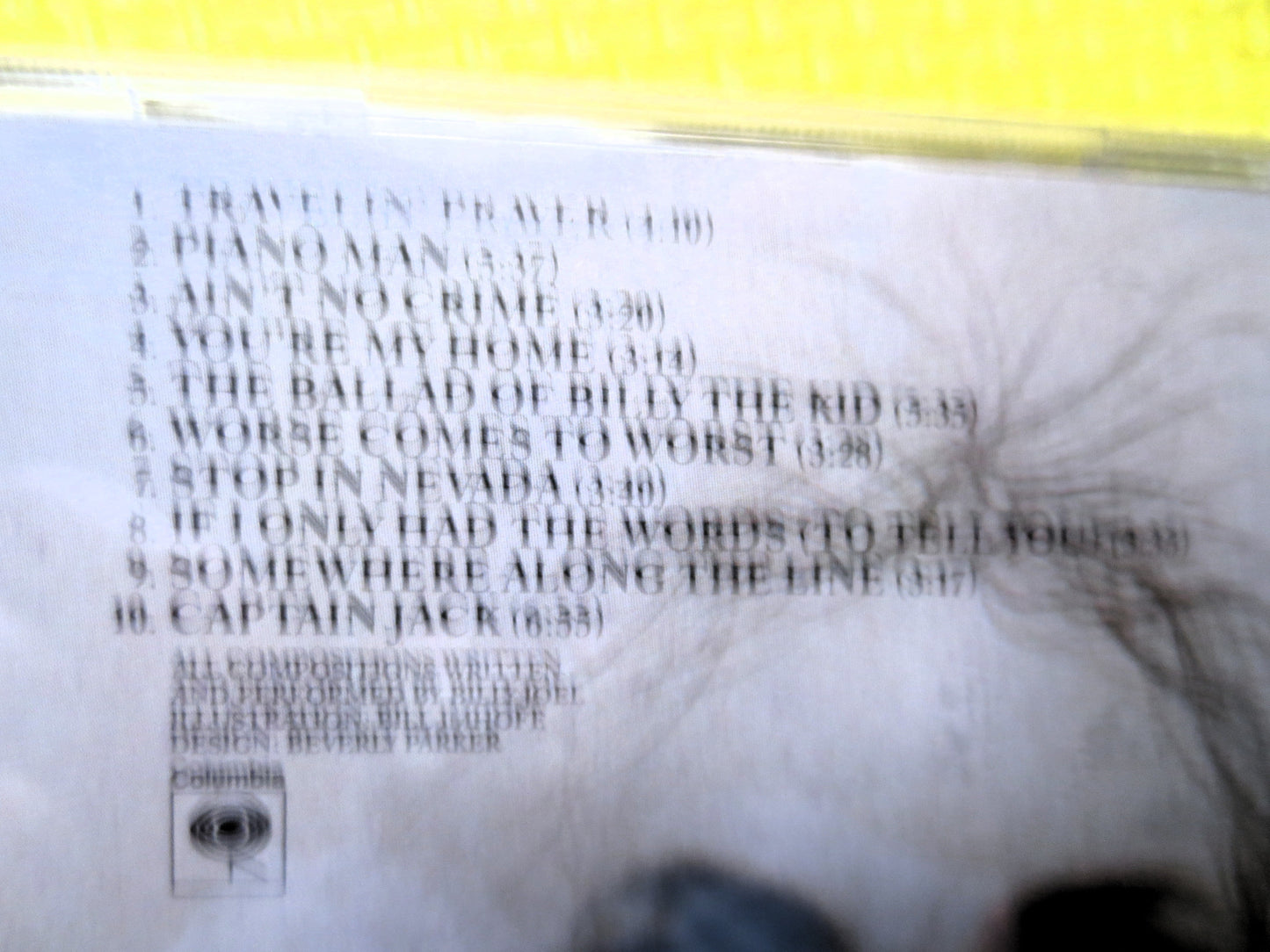 BILLY JOEL, PIANO Man, Cd, 1985 Compact Disc, Vintage Cds