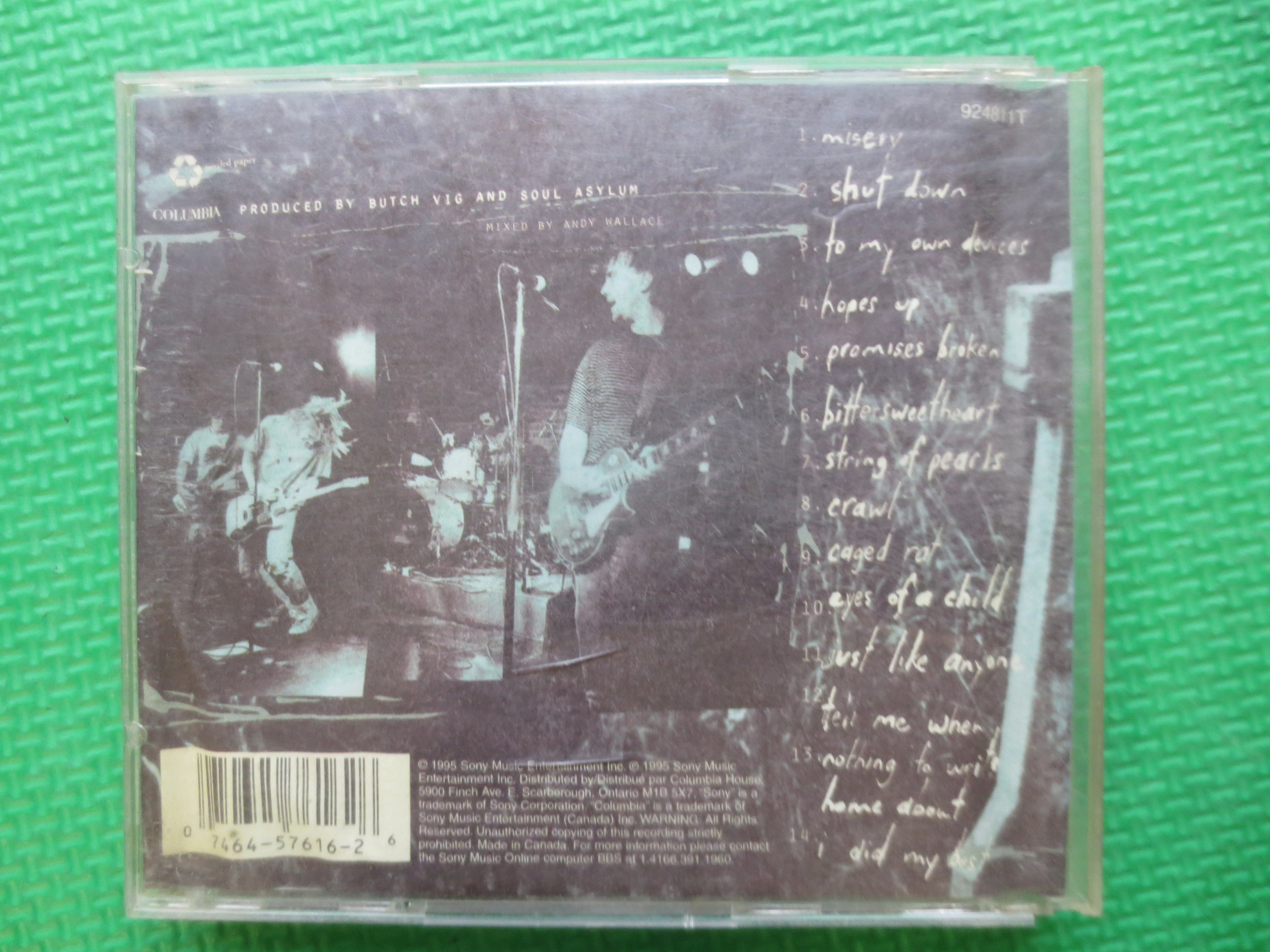 SOUL ASYLUM, Let Your Dim Light Shine, 1995 Compact Disc, Vintage Cd