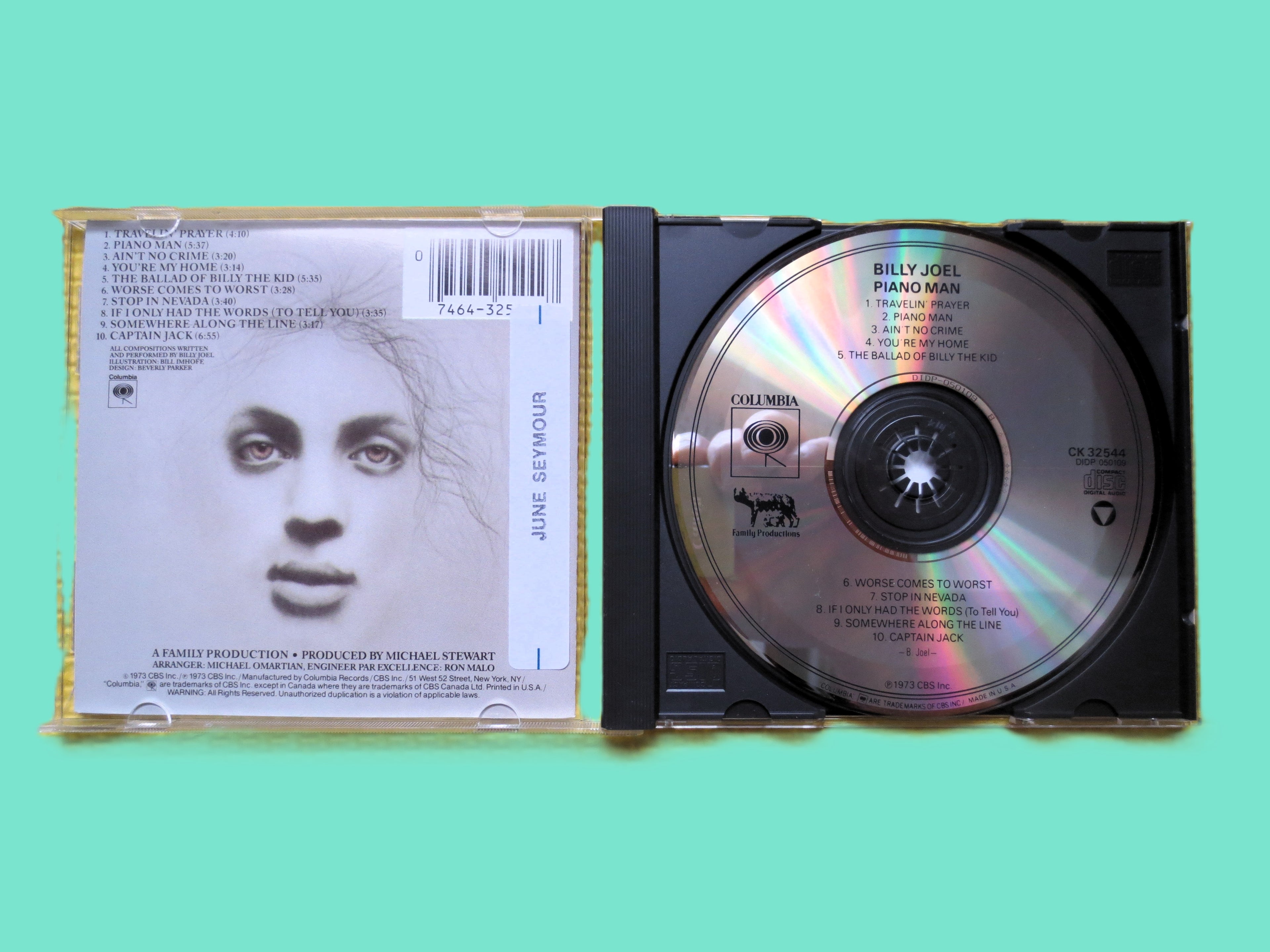 BILLY JOEL, PIANO Man, Cd, 1985 Compact Disc, Vintage Cds