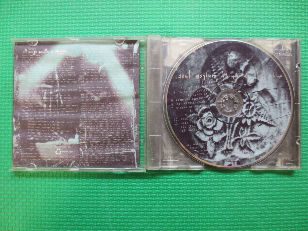 SOUL ASYLUM, Let Your Dim Light Shine, 1995 Compact Disc, Vintage Cd