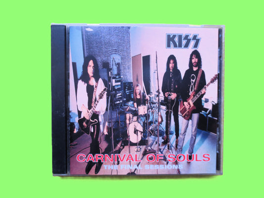 KISS, CARNIVAL of SOULS, The Final Sessions, Hard Rock Album, 1997 Compact Disc, Vintage Cd