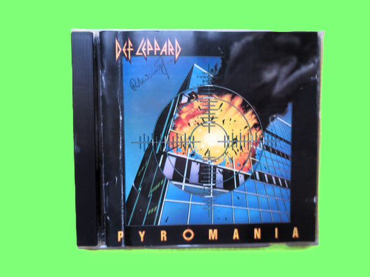 DEF LEPPARD, PYROMANIA, Rock Album, 1983 Compact Disc, Vintage Cd