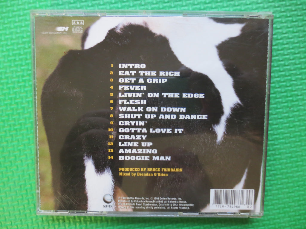 AEROSMITH, GET a Grip, AEROSMITH Cd, Rock Cd, Aerosmith Lp, Aerosmith Album, Music Cd, Vintage Compact Disc, 1993 Compact Disc