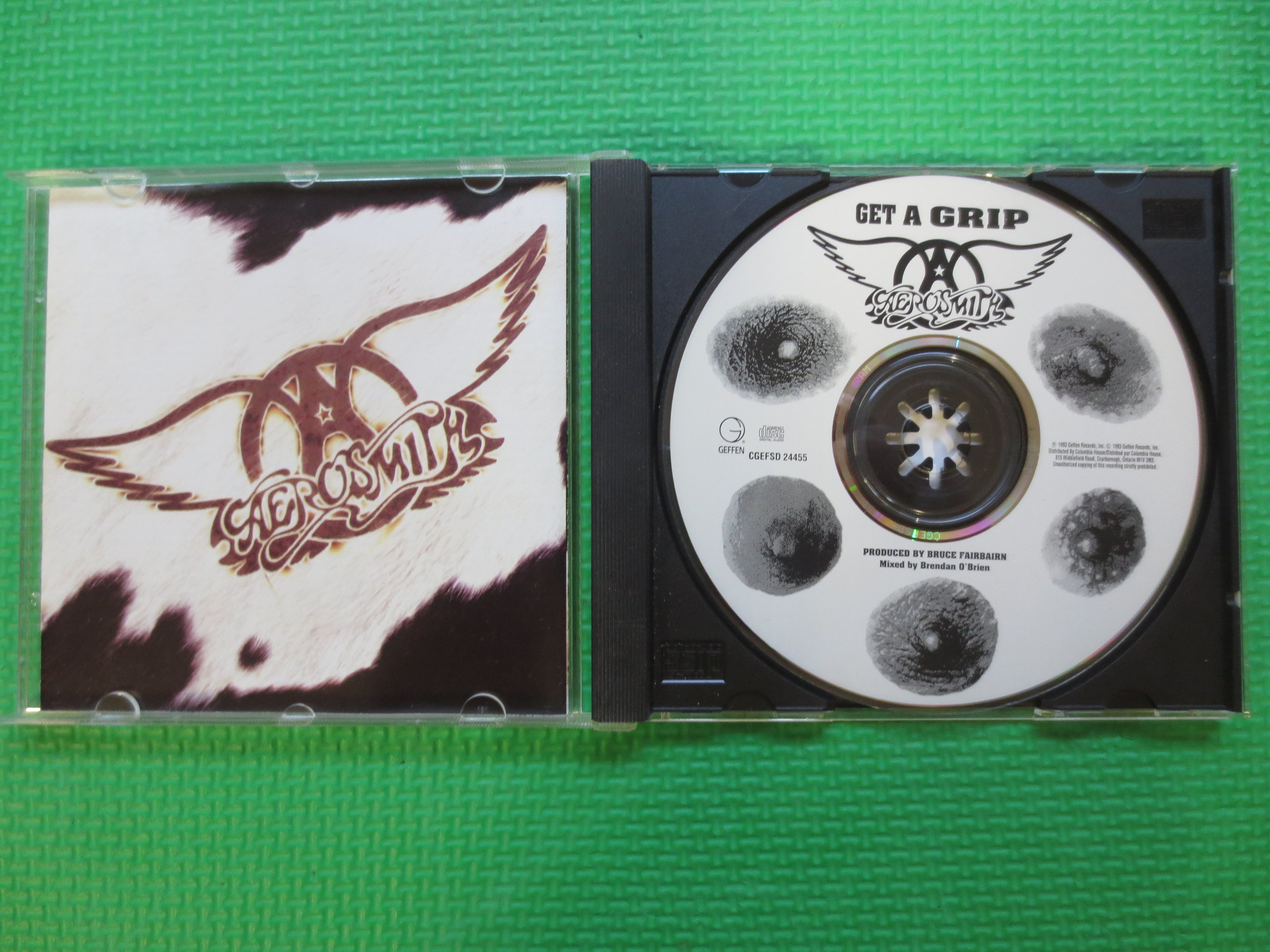 AEROSMITH, GET a Grip, AEROSMITH Cd, Rock Cd, Aerosmith Lp, Aerosmith Album, Music Cd, Vintage Compact Disc, 1993 Compact Disc