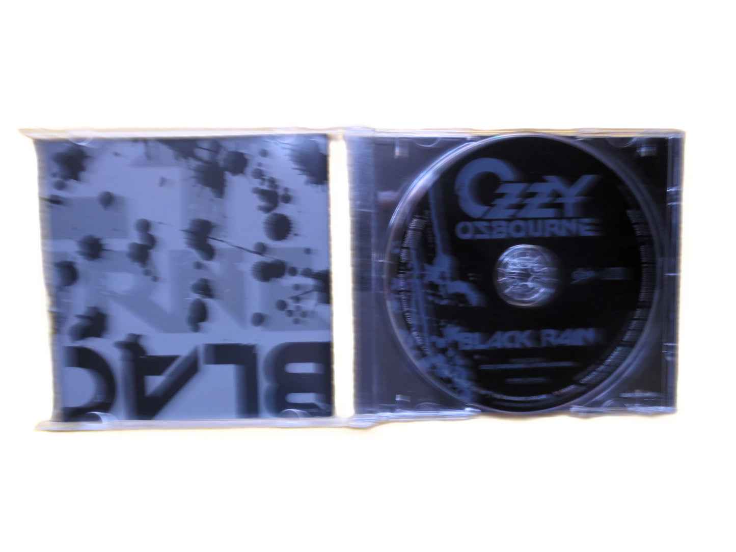 OZZY OSBOURNE, BLACK Rain, Heavy Metal, 2007 Compact Disc, Vintage Cd