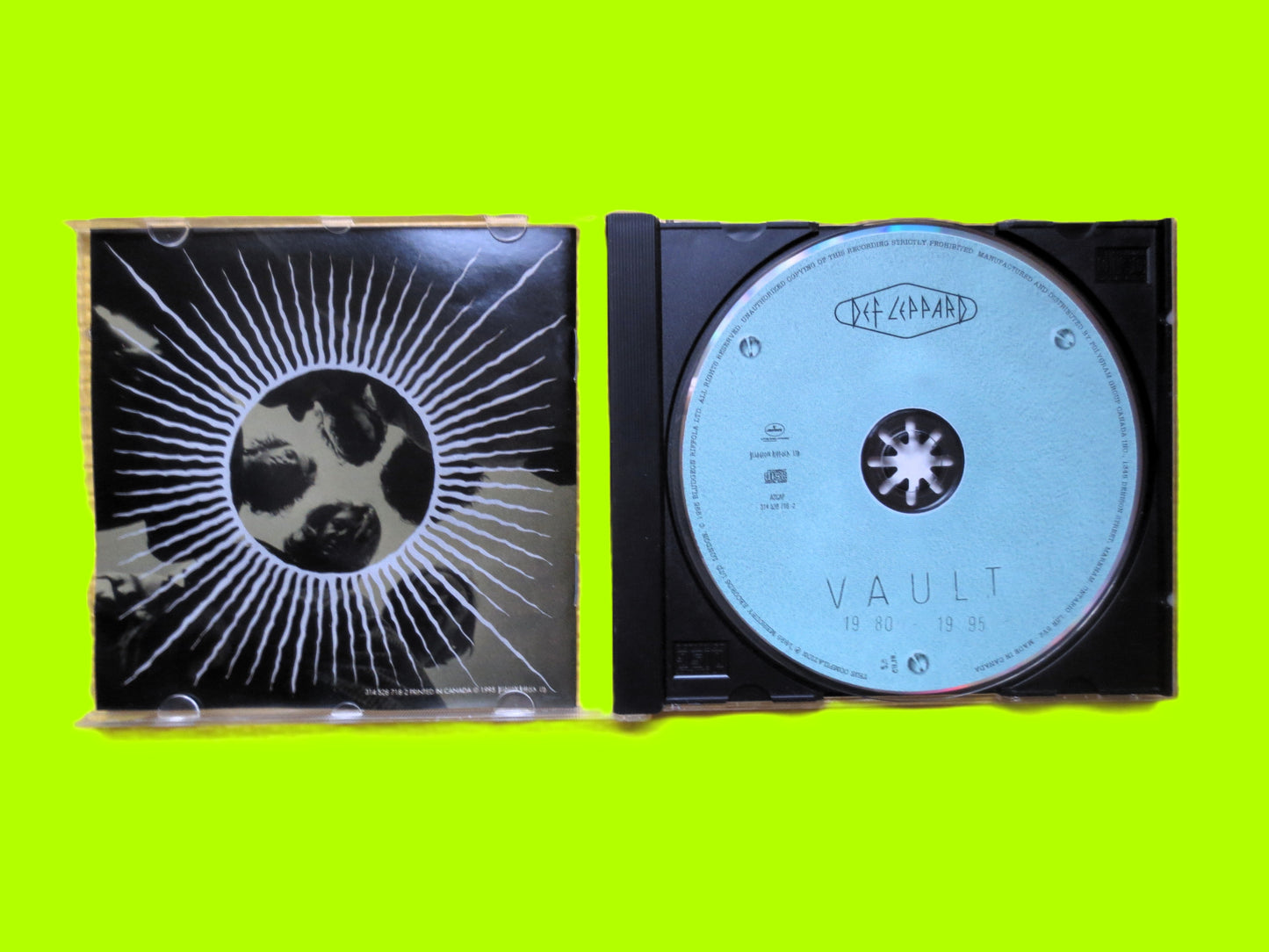 DEF LEPPARD, GREATEST Hits, 1995 Compact Discs, Vintage Cd