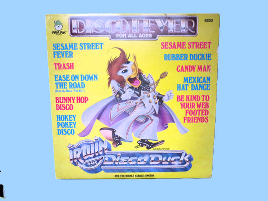 IRWIN the DISCO DUCK, Disco Fever, 1980 Record, Novelty Songs