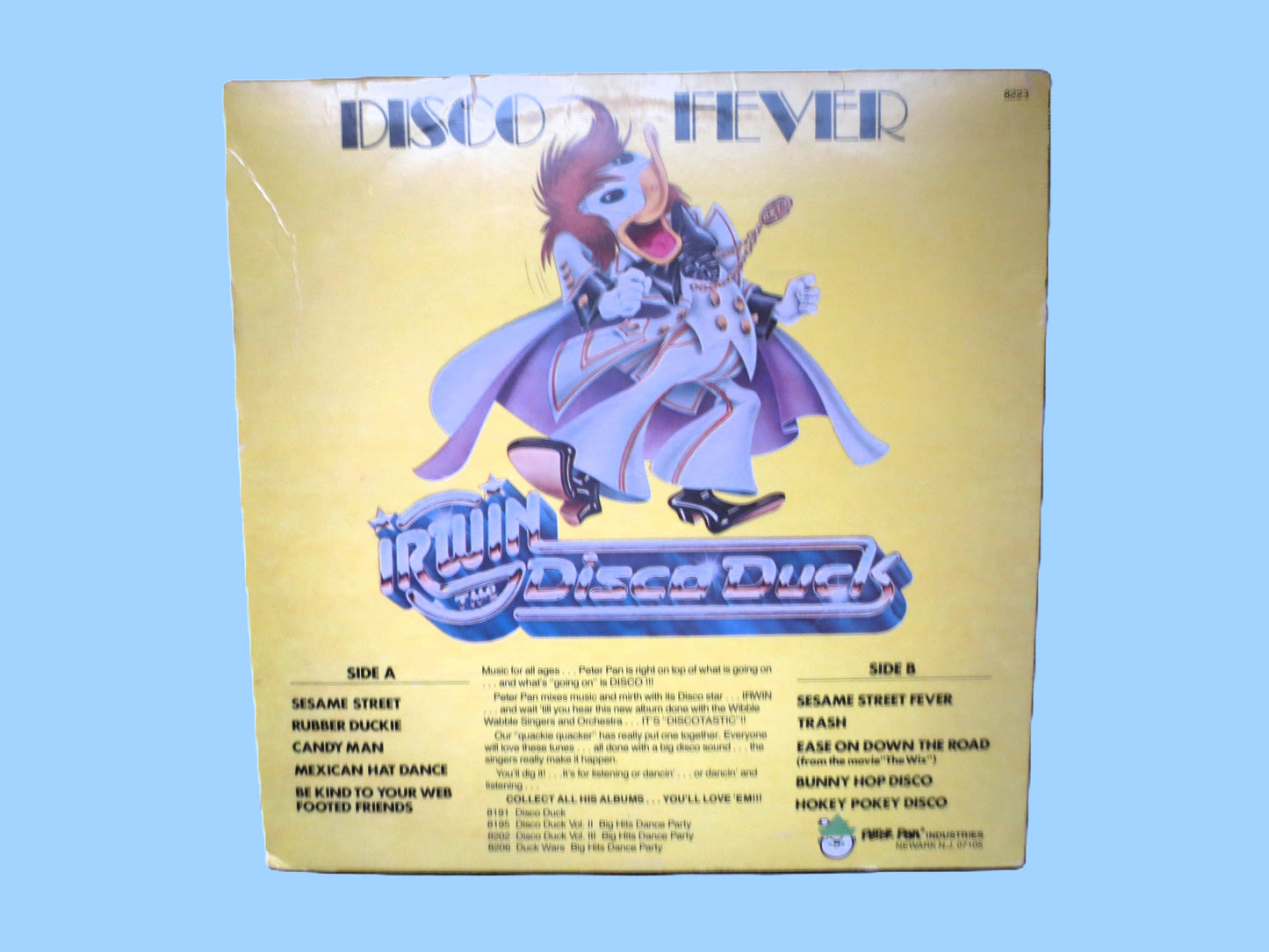 IRWIN the DISCO DUCK, Disco Fever, 1980 Record, Novelty Songs