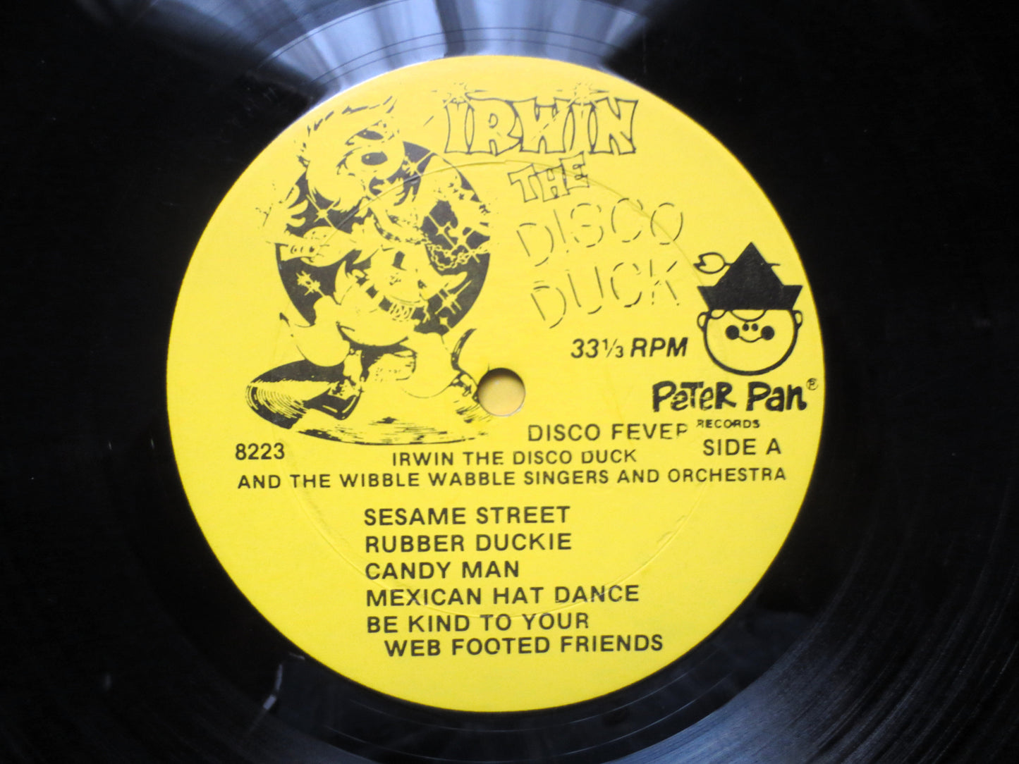 IRWIN the DISCO DUCK, Disco Fever, 1980 Record, Novelty Songs