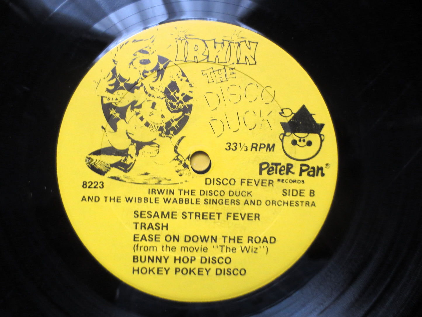 IRWIN the DISCO DUCK, Disco Fever, 1980 Record, Novelty Songs