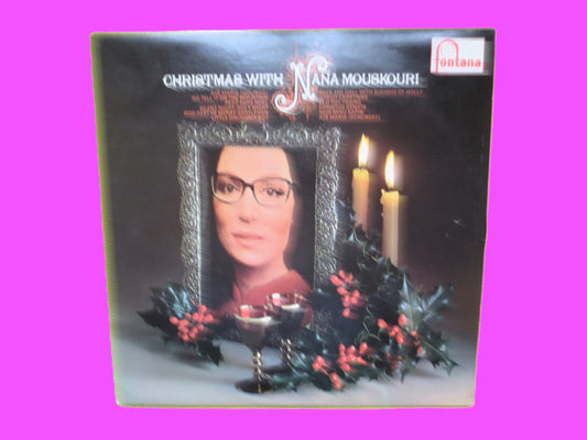 NANA MOUSKOURI, CHRISTMAS, 1972 Album, Vintage Record, Vinyl Lp