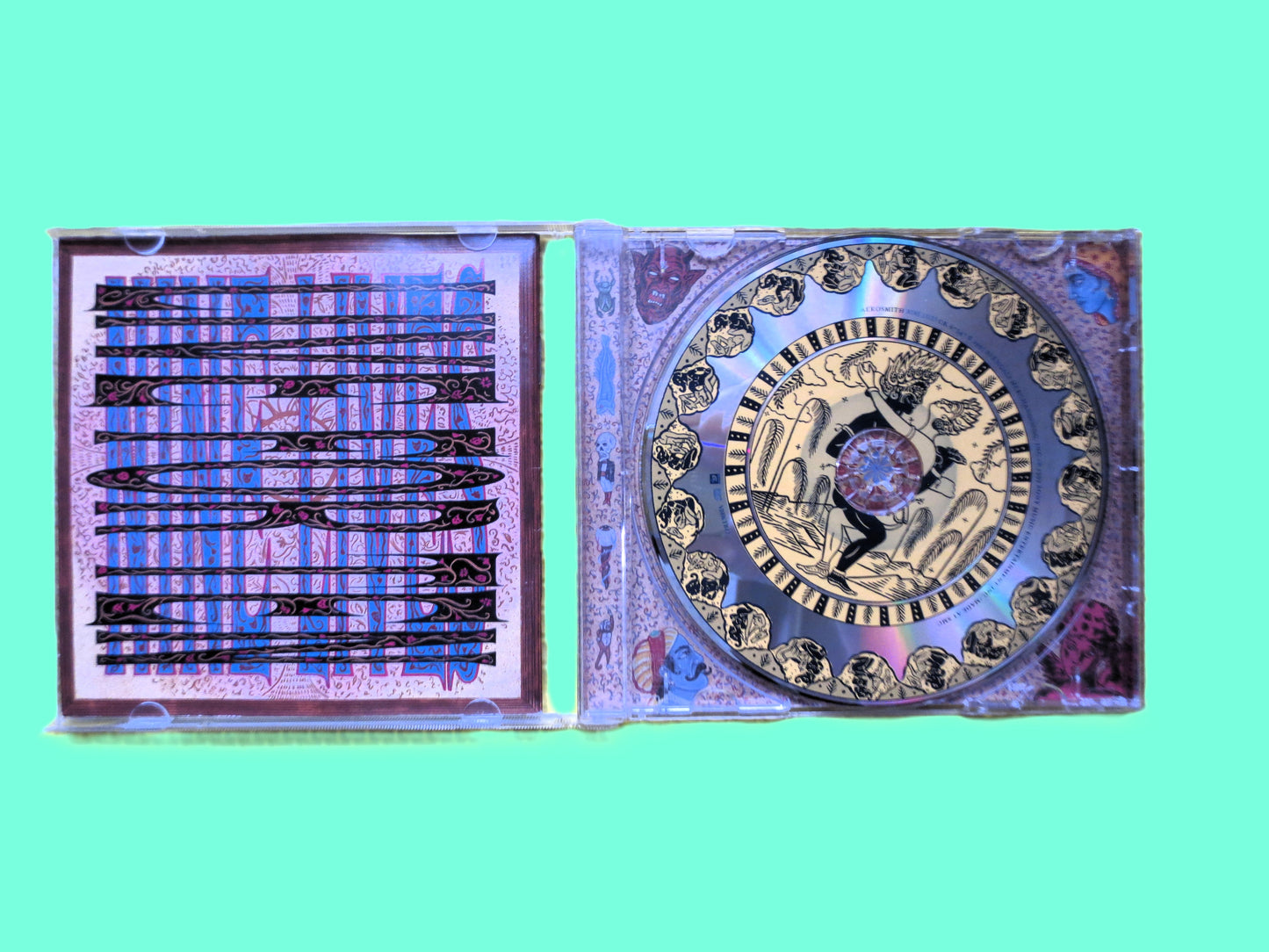 AEROSMITH Cd, "NINE LIVES" - 1997 Compact Disc, Rock Album, Vintage Cd