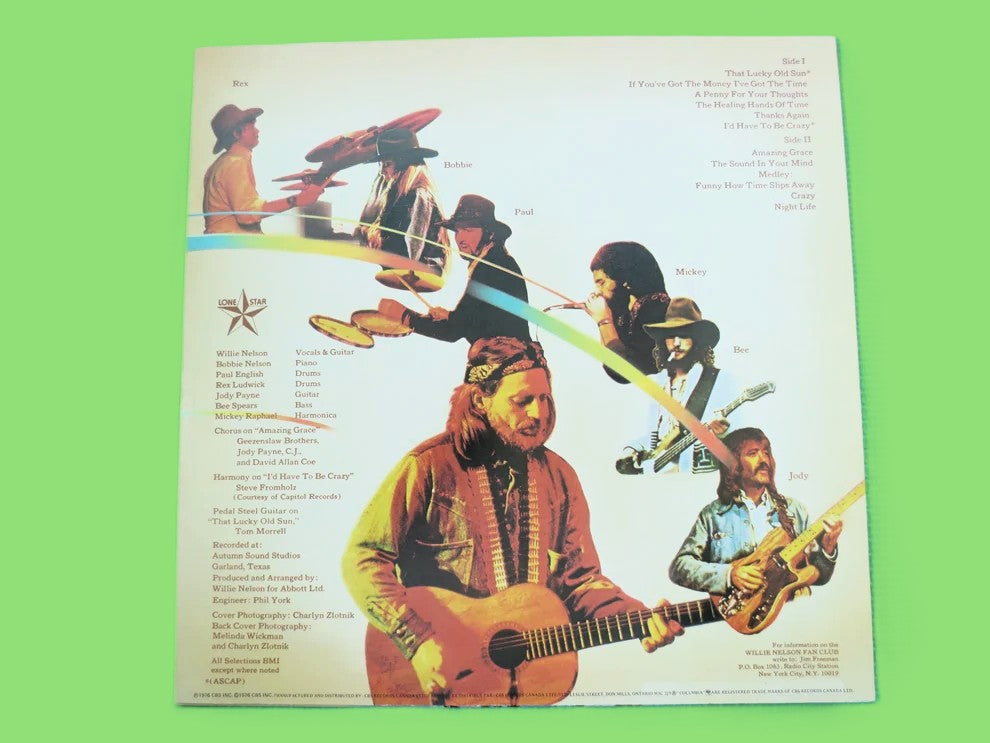Willie Nelson – The Sound in Your Mind (1976) Vinyl LP