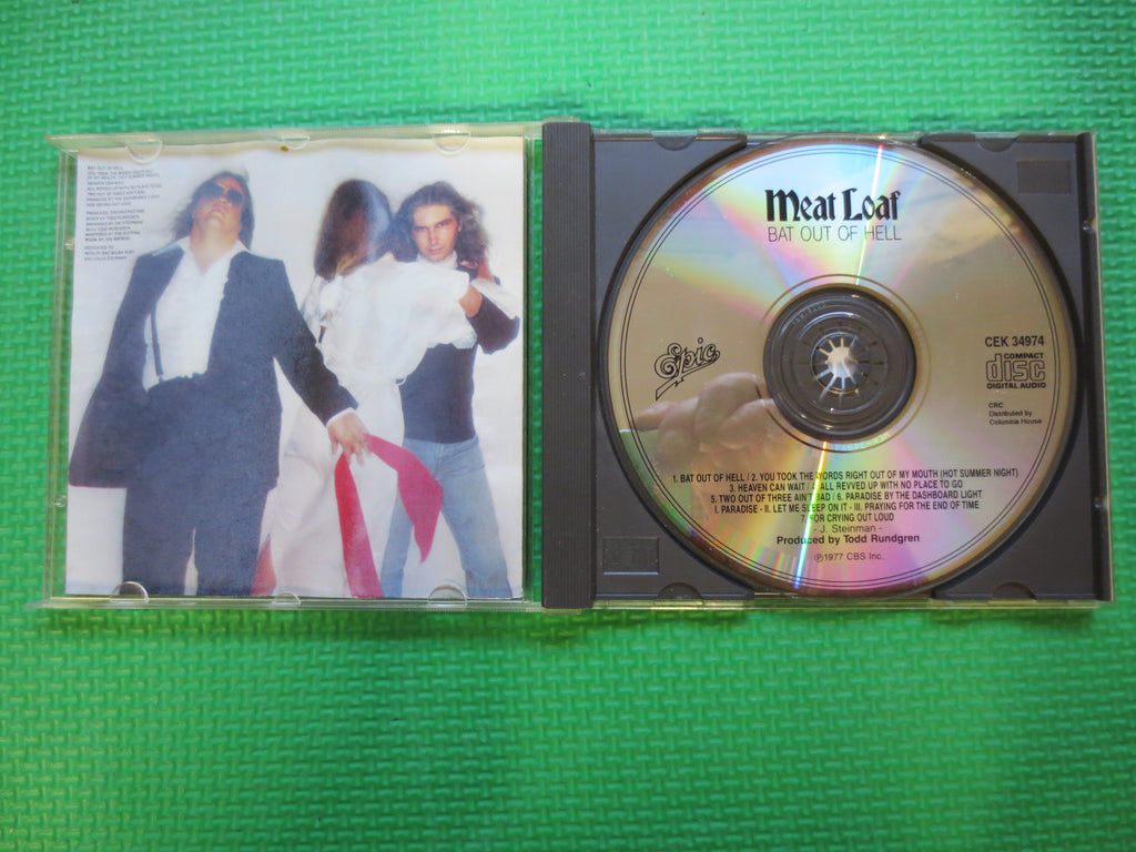 MEAT LOAF, Bat Out of Hell, Compact Disc, Vintage Cd