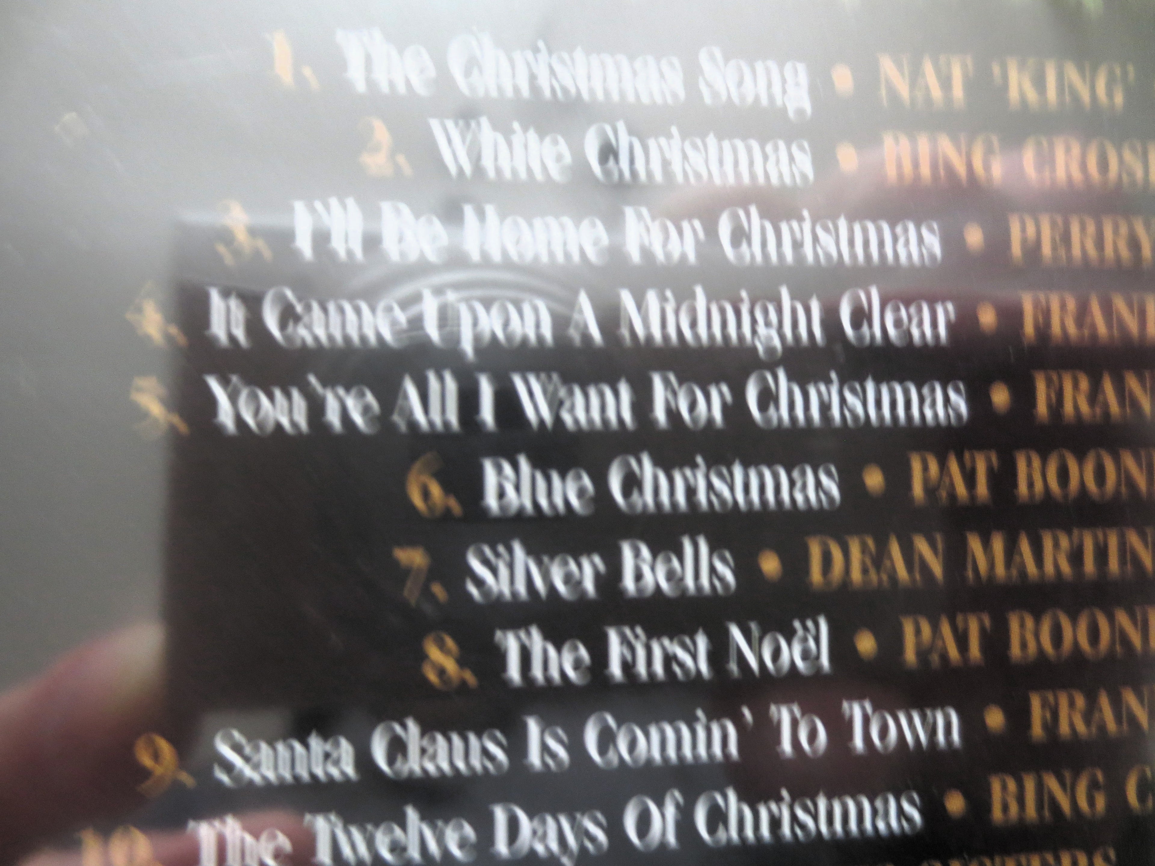 CROONERS at CHRISTMAS, Bing Crosby, White CHRISTMAS, 2003 Compact Disc