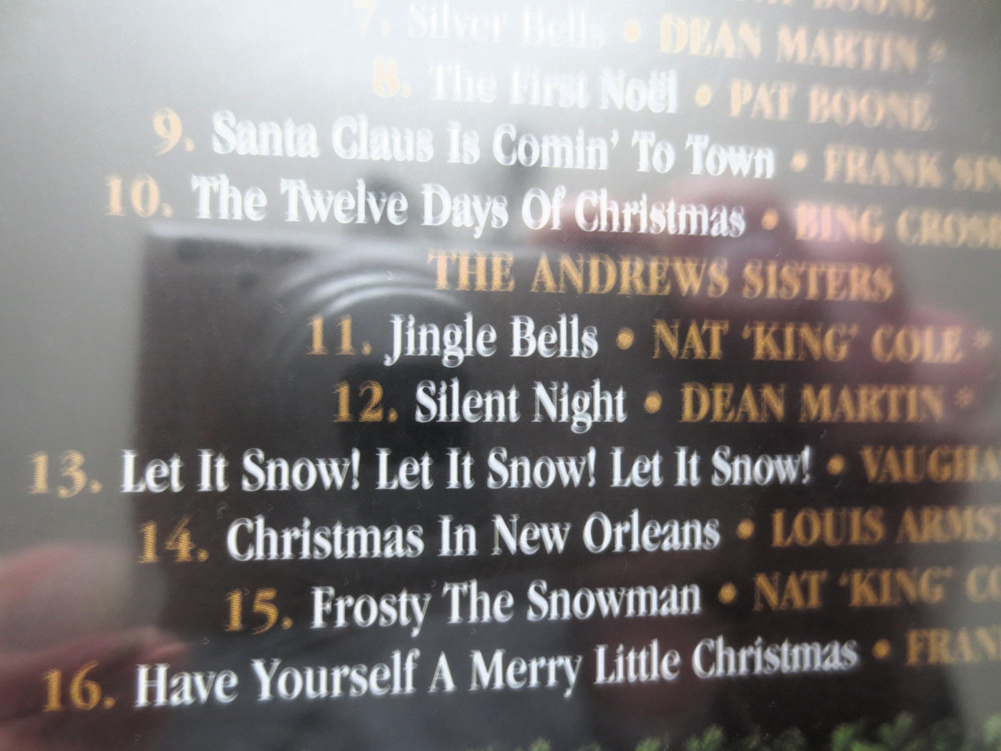 CROONERS at CHRISTMAS, Bing Crosby, White CHRISTMAS, 2003 Compact Disc