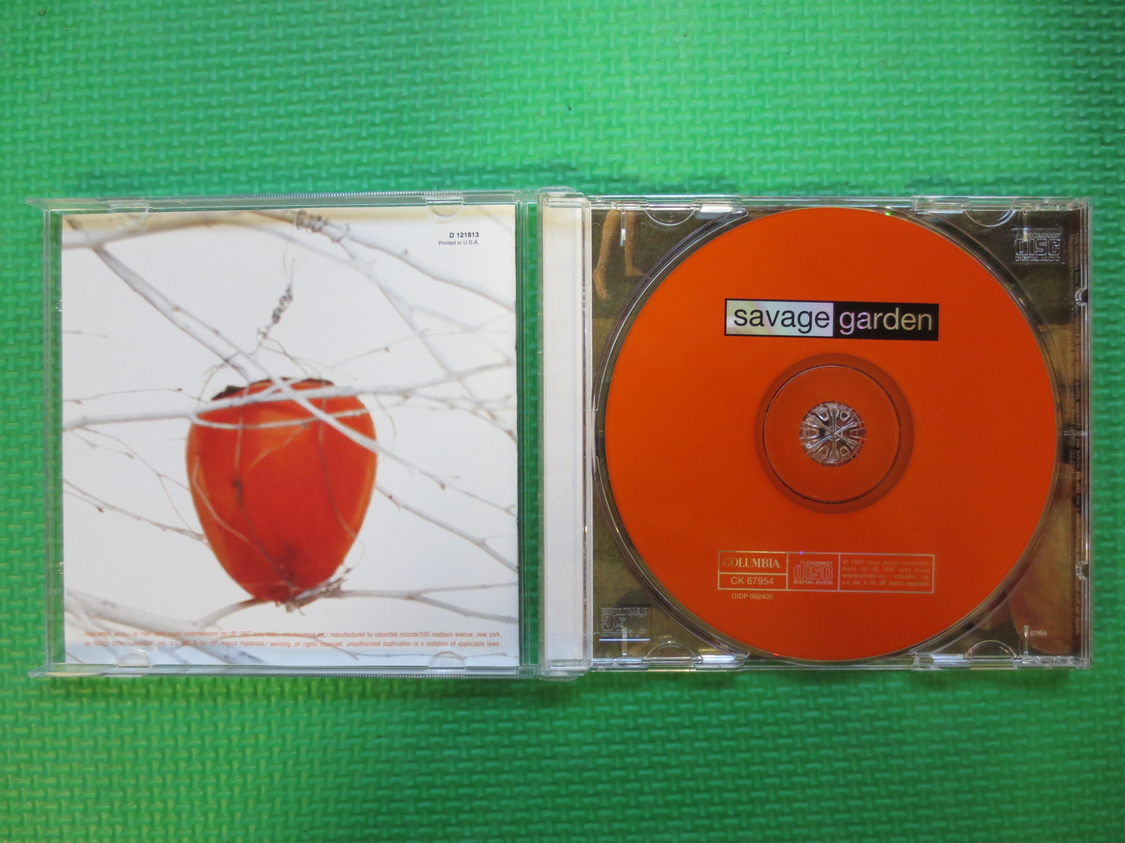 SAVAGE GARDEN, Debut Album, 1997 Compact Disc, Vintage Cd