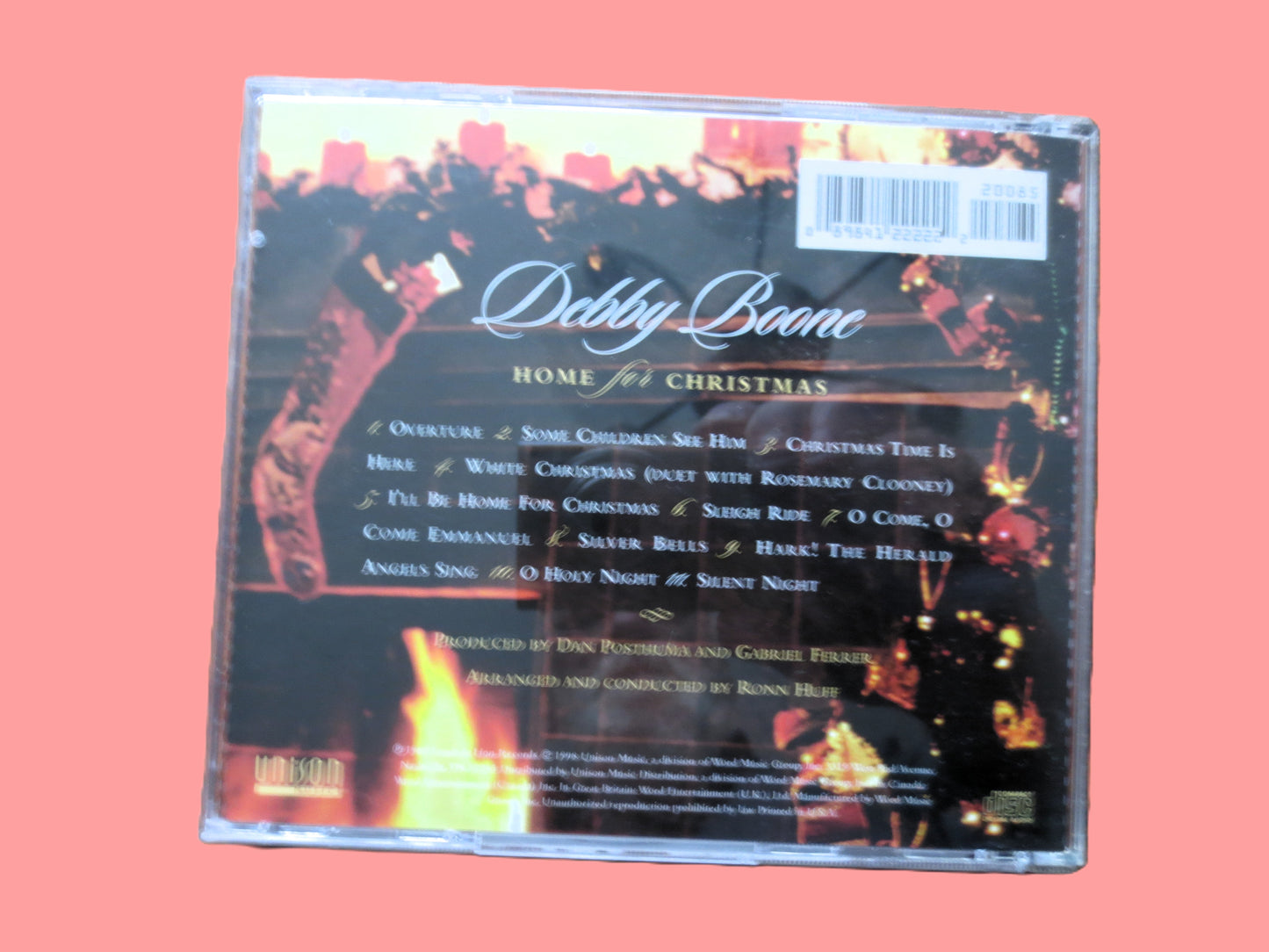 DEBBY BOONE, Home for CHRISTMAS, 1998 Compact Disc, Christmas Music
