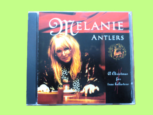 MELANIE, ANTLERS, CHRISTMAS Music, 1996 Compact Disc, Melanie Cd