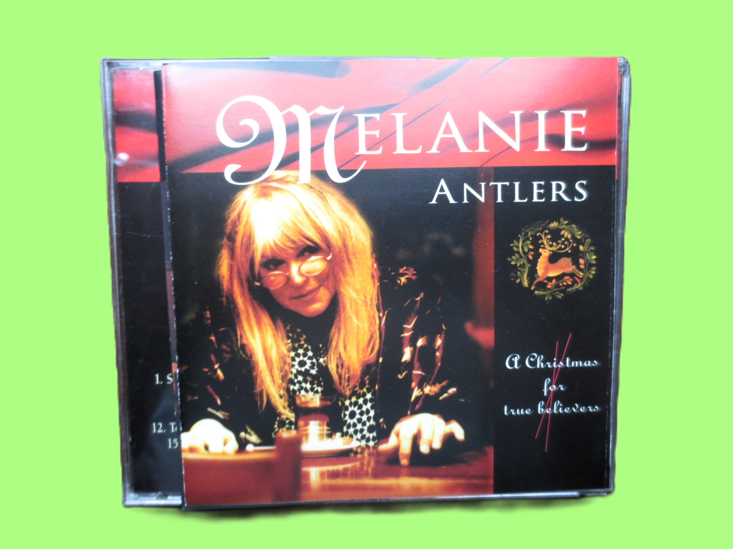 MELANIE, ANTLERS, CHRISTMAS Music, 1996 Compact Disc, Melanie Cd