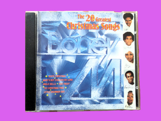 BONEY M, 20 Greatest CHRISTMAS Songs Cd - 1986 Vintage Album