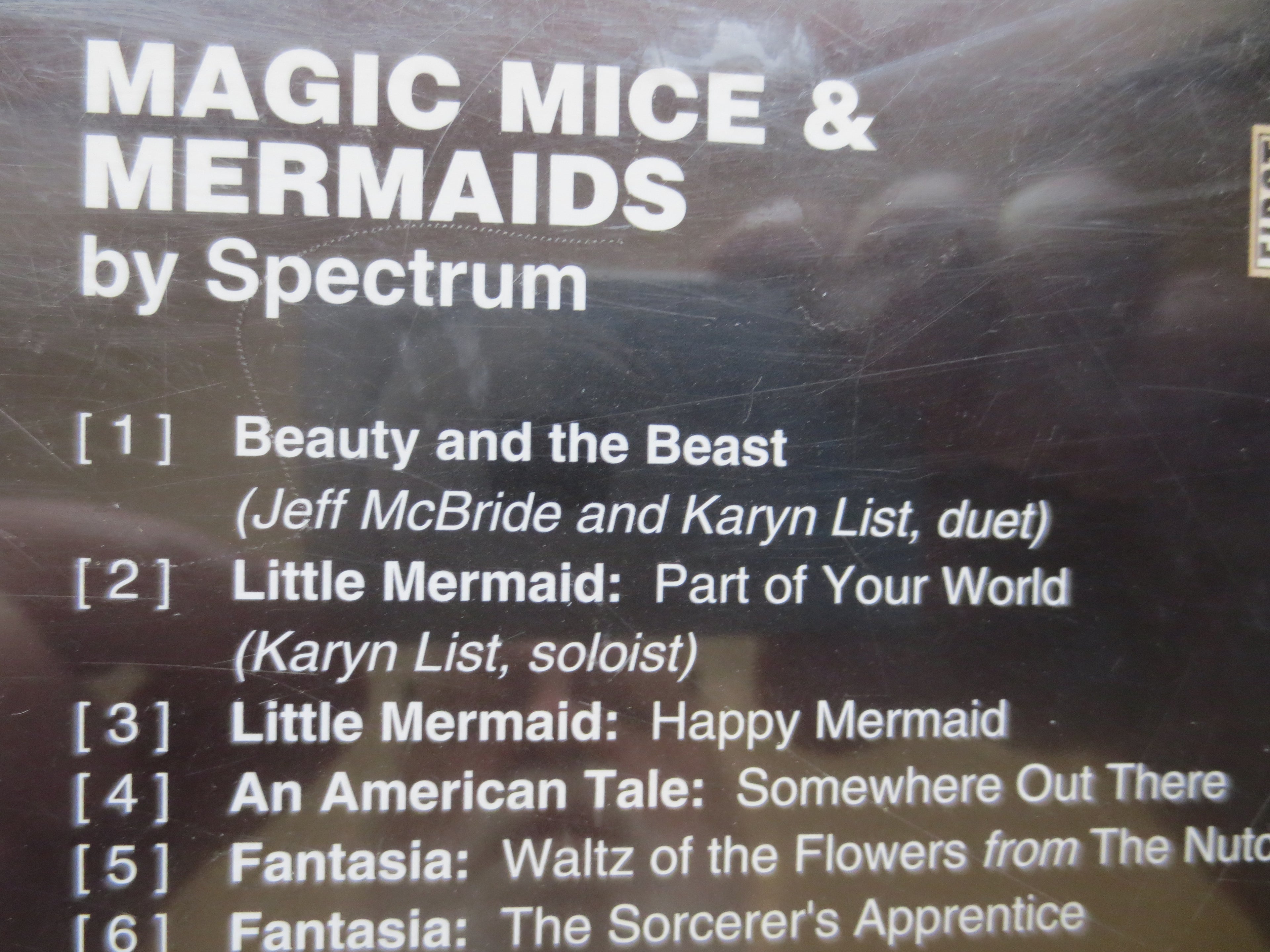 MAGIC MICE and MERMAIDS, Children's Music, 1993 Compact Disc, Vintage Cd