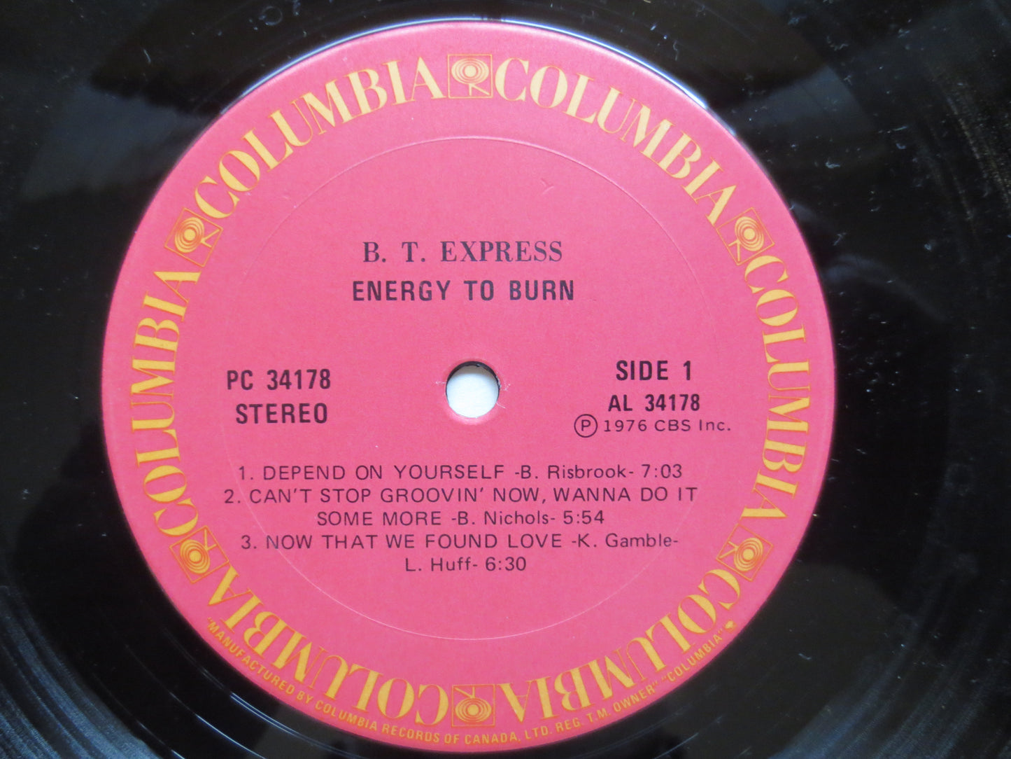 B T EXPRESS, ENERGY to Burn, B T Express Record, B T Express Album, Soul Records, Soul Vinyl, Disco Record, 1976 Records