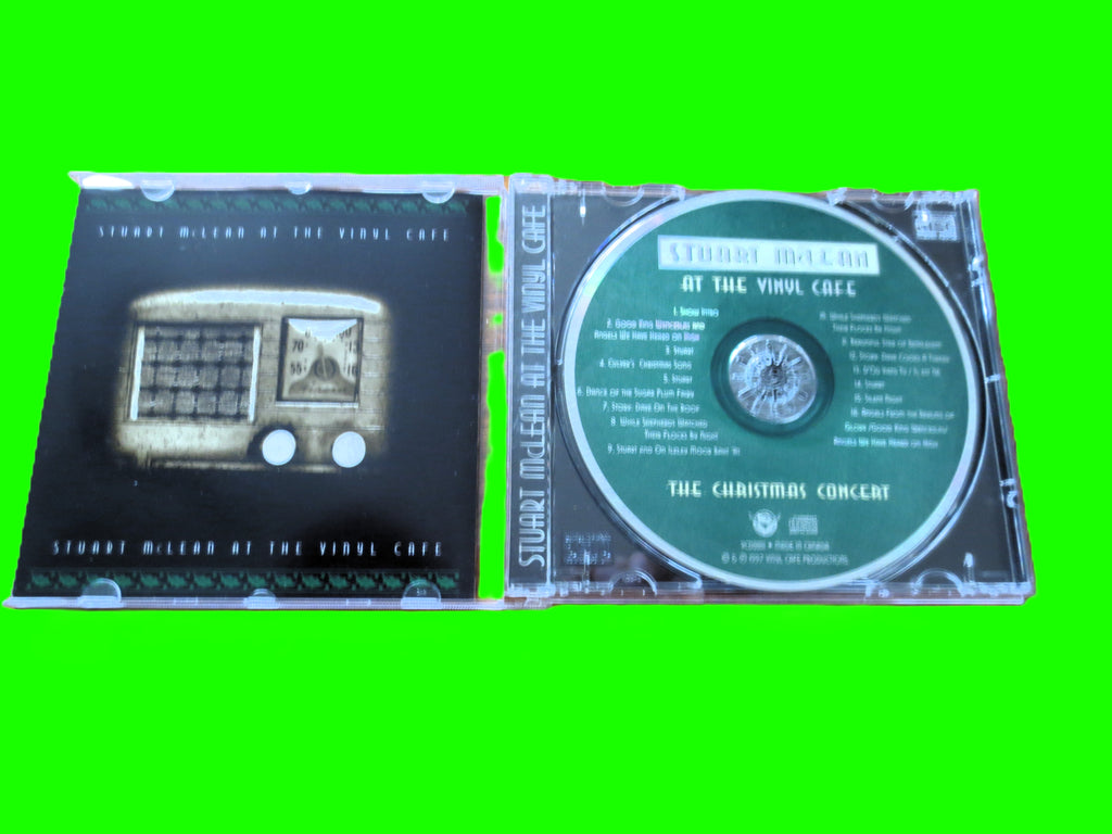 STUART McLEAN, Vinyl Cafe: The CHRISTMAS Concert, Comedy Cd, 1997 Compact Disc, Vintage Cd
