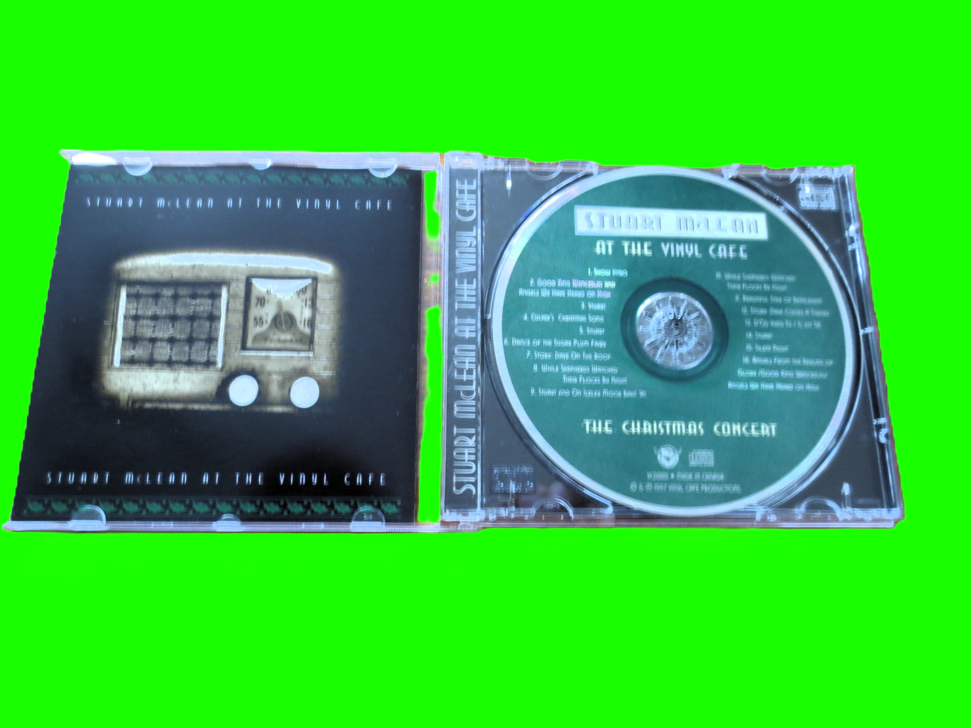 STUART McLEAN, Vinyl Cafe: The CHRISTMAS Concert, Comedy Cd, 1997 Compact Disc, Vintage Cd