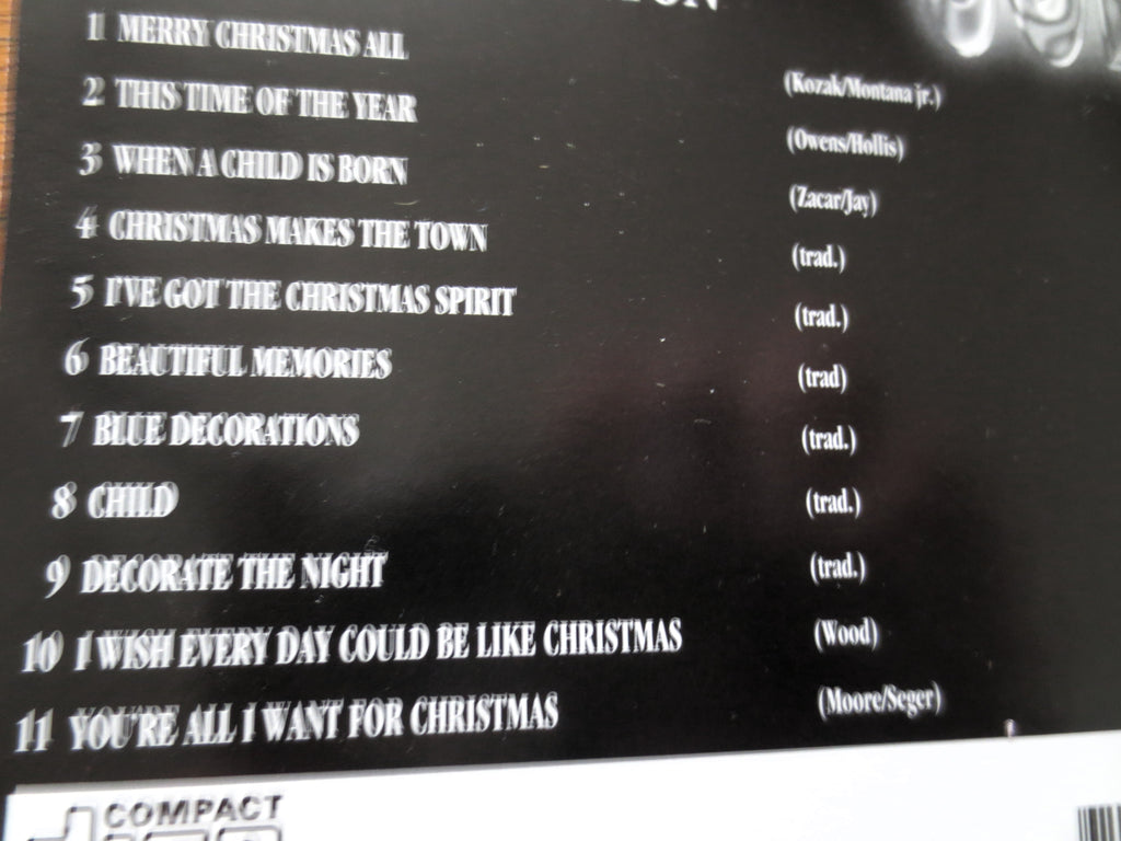 CHRISTMAS Cd, BROOK BENTON, 1995 Compact Disc, Christmas Music