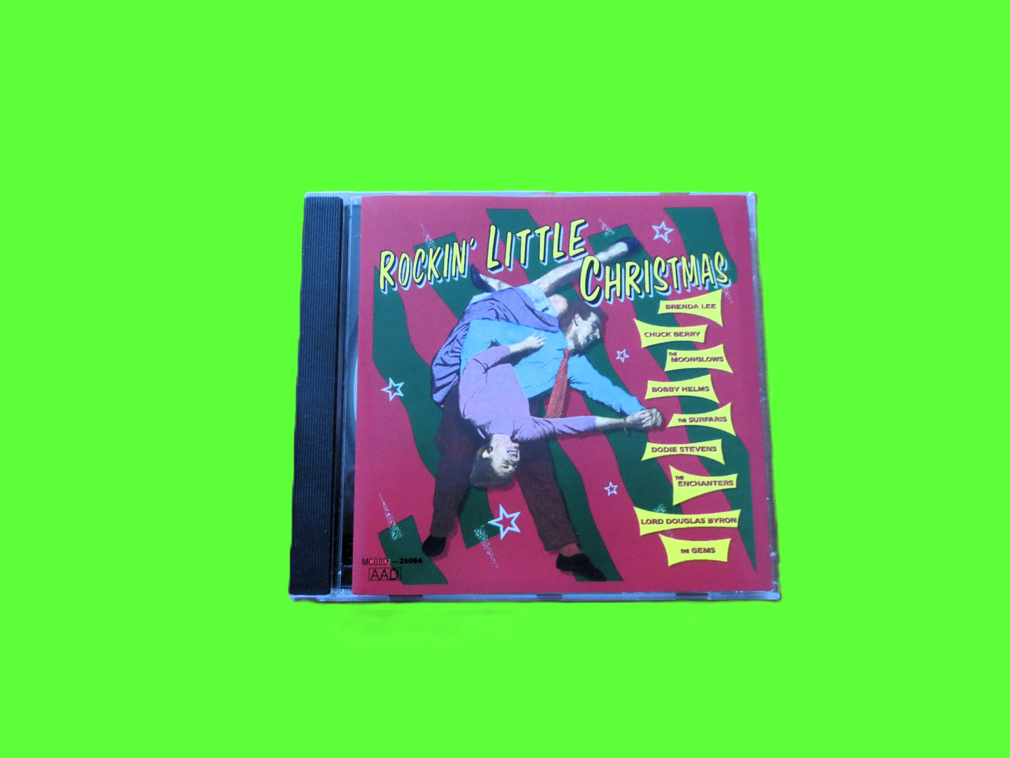 ROCKIN' LITTLE CHRISTMAS, 1986 Compact Disc, Christmas Music Cd
