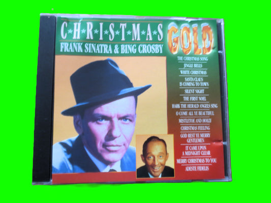 CHRISTMAS Cd, Frank SINATRA & Bing CROSBY, 1995 Compact Disc, Christmas Music