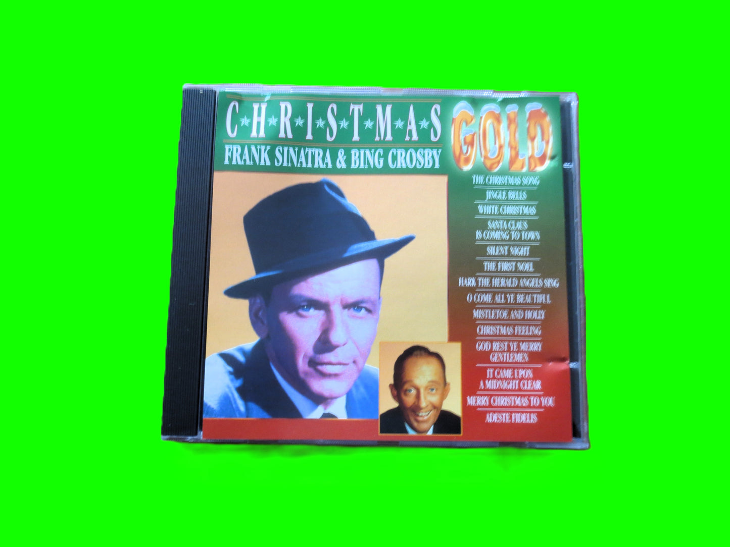 CHRISTMAS Cd, Frank SINATRA & Bing CROSBY, 1995 Compact Disc, Christmas Music