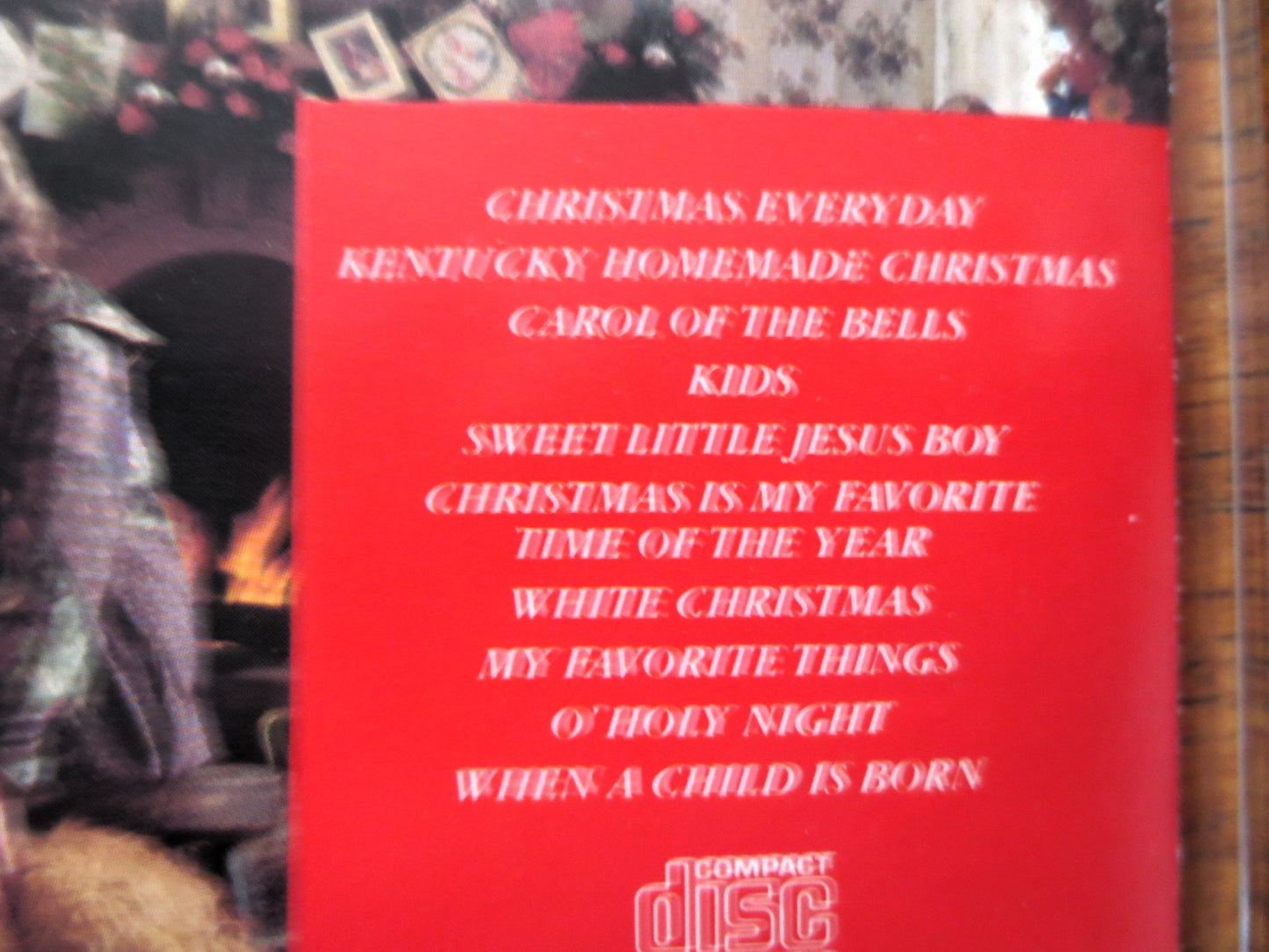 KENNY ROGERS, CHRISTMAS, 1987 Compact Disc, Christmas Cd