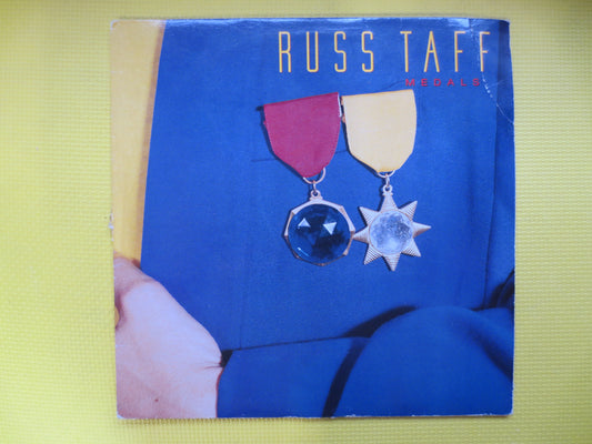 RUSS TAFF, MEDALS, Russ Taff Record, Russ Taff Album, Russ Taff Lp, Russ Taff Vinyl, Soft Rock Album, Rock Lp, 1985 Records