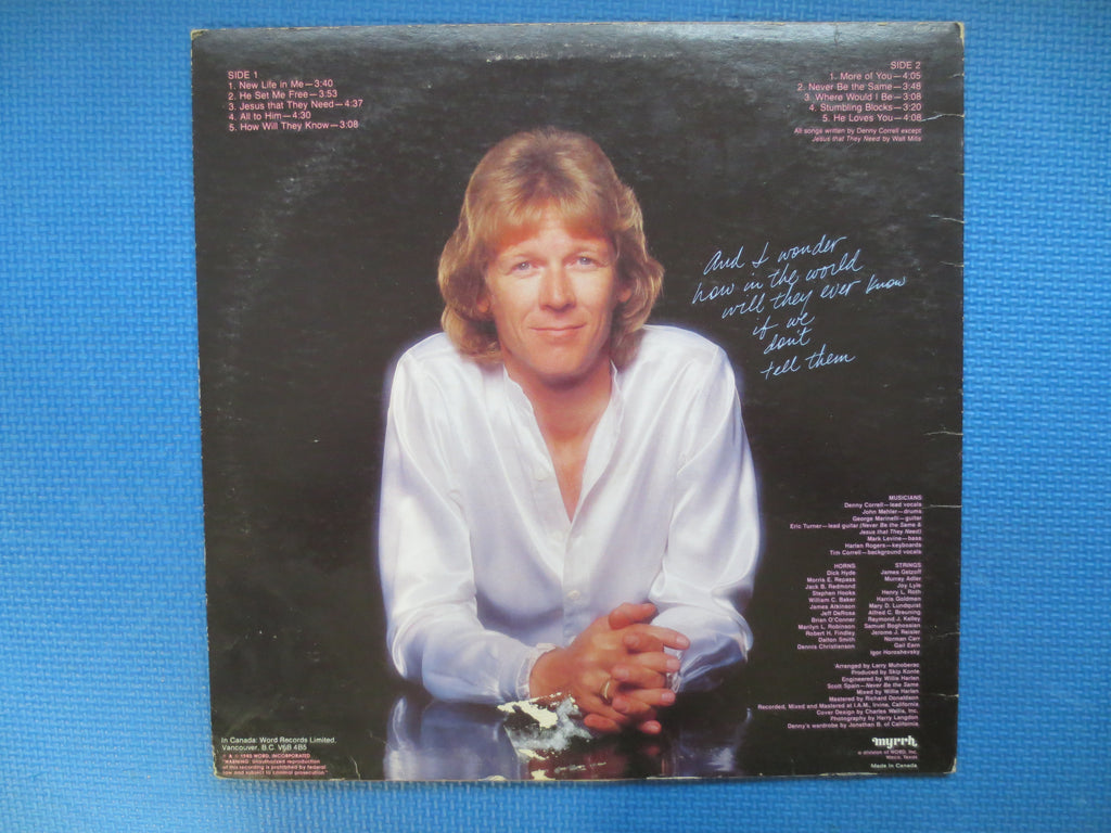 Denny Correll – How Will They Know... (1980) Vinyl LP